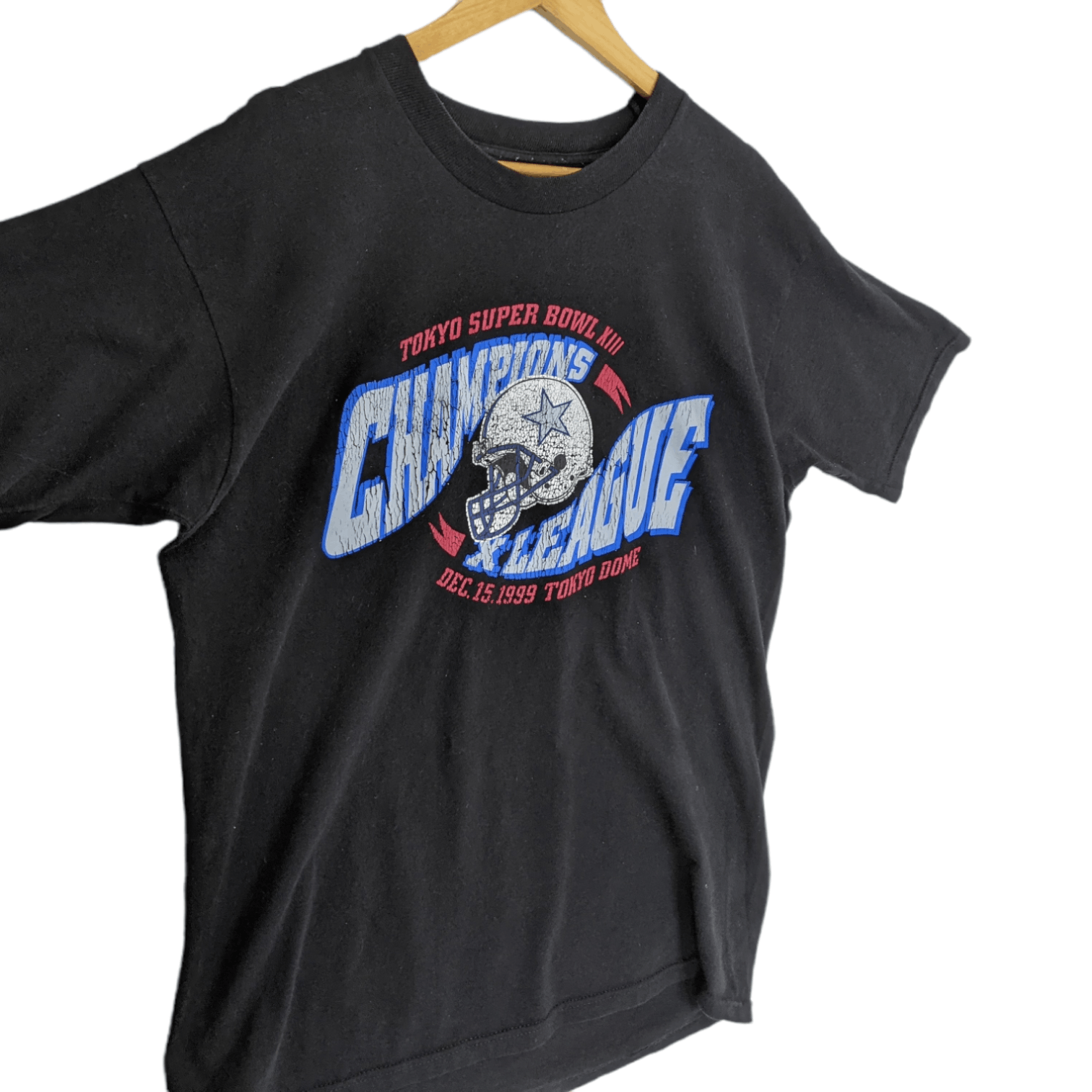 Fruit Of The Loom × NFL × Vintage Vintage 90's TOKYO SUPER BOWL 1999 Champion League T-Shirt Size US L / EU 52-54 / 3 - 3 Thumbnail