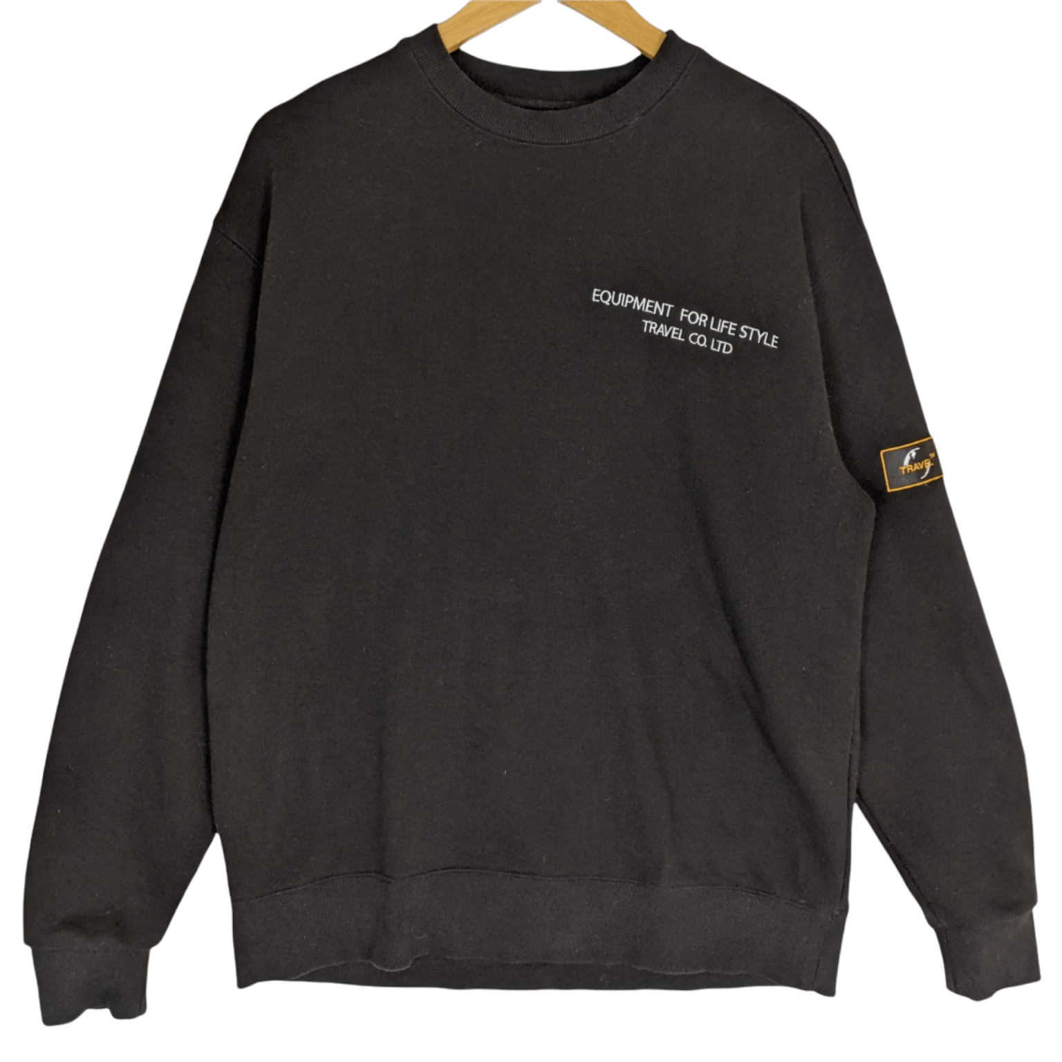 Japanese Brand TRAVEL HOOD Backpacking Touring Jumper Sweatshirt Size US M / EU 48-50 / 2 - 5 Thumbnail