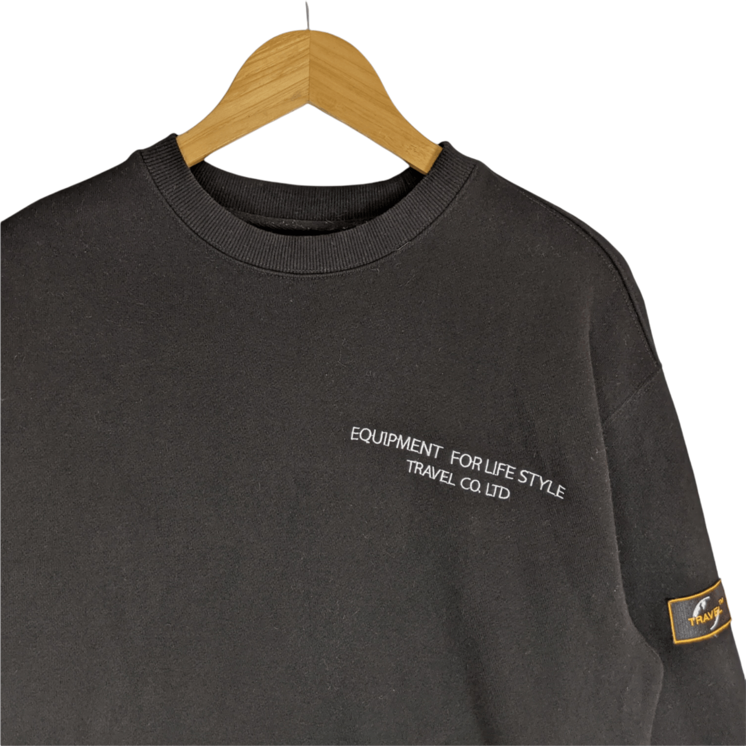 Japanese Brand TRAVEL HOOD Backpacking Touring Jumper Sweatshirt Size US M / EU 48-50 / 2 - 6 Thumbnail