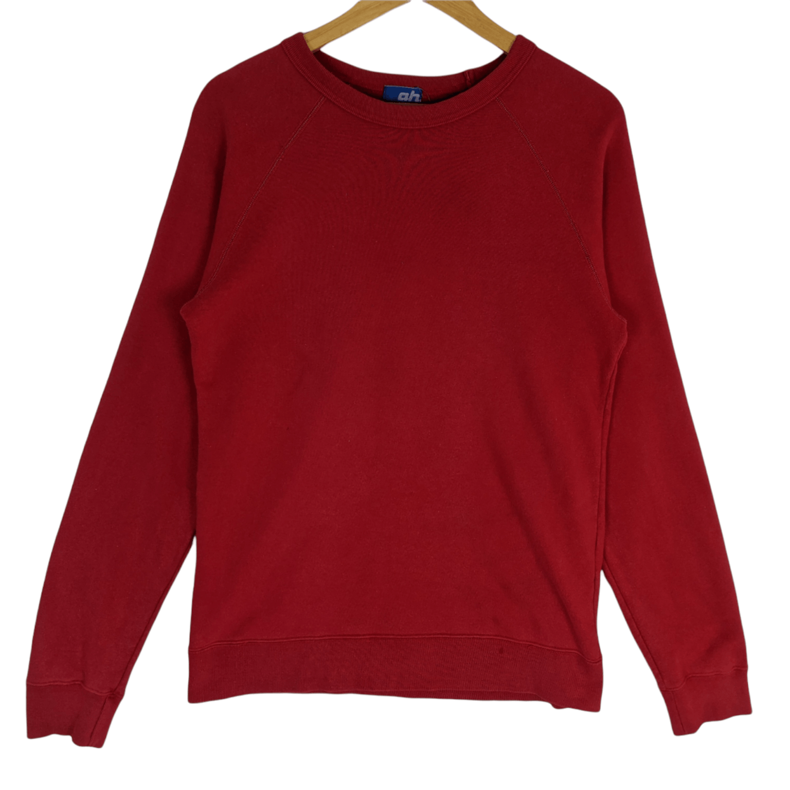 ABAHOUSE × Japanese Brand ABAHOUSE Red Plain Jumper Sweatshirt Size US S / EU 44-46 / 1 - 2 Thumbnail