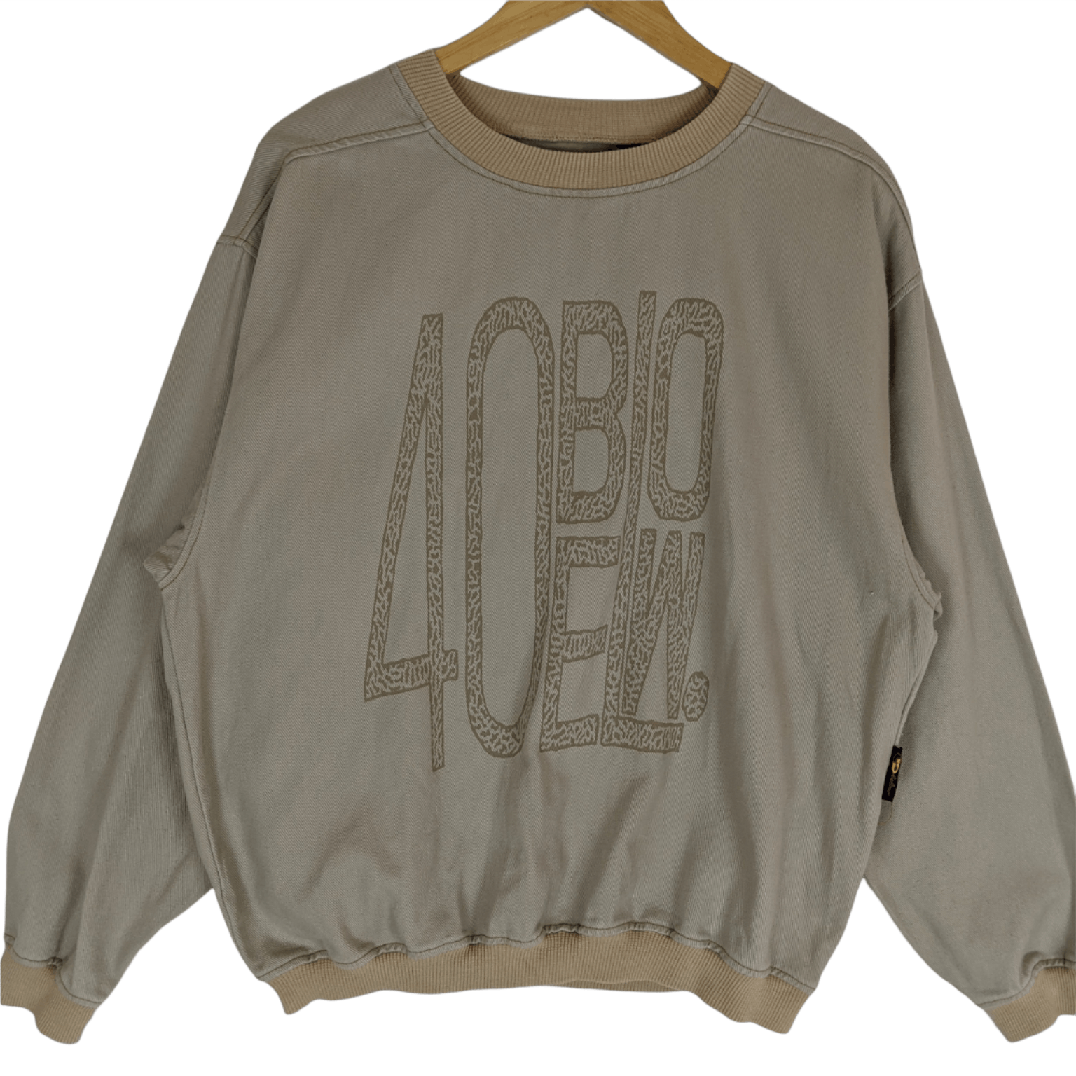 Japanese Brand 40 BELOW Snowboards Big Logo Spell Out Jumper Sweatshirt Size US L / EU 52-54 / 3 - 2 Thumbnail