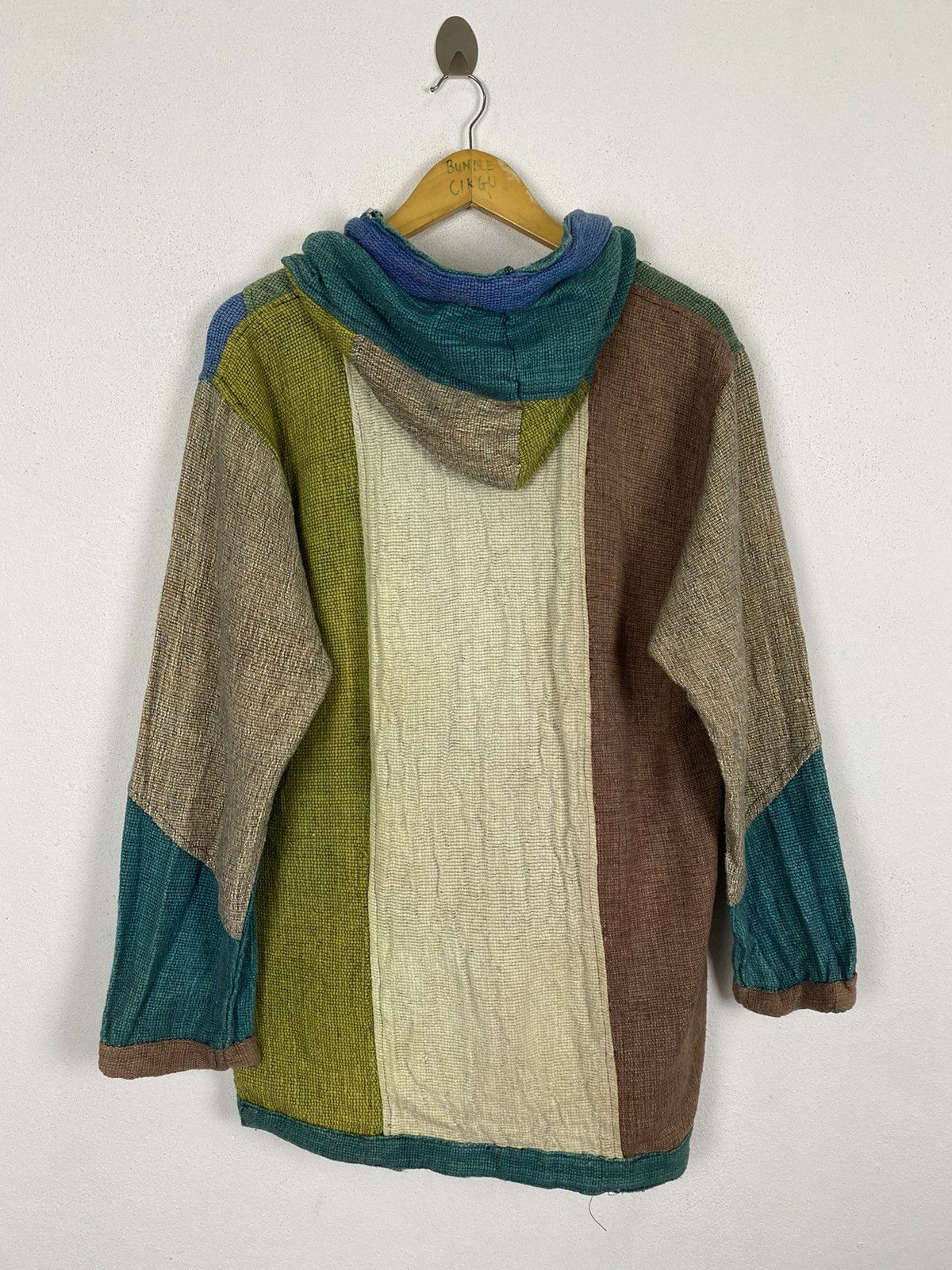 Indigo × Japanese Brand MIANNA INDIGO STYLE HODDIES PATCHWORK DESIGN Size US M / EU 48-50 / 2 - 3 Thumbnail