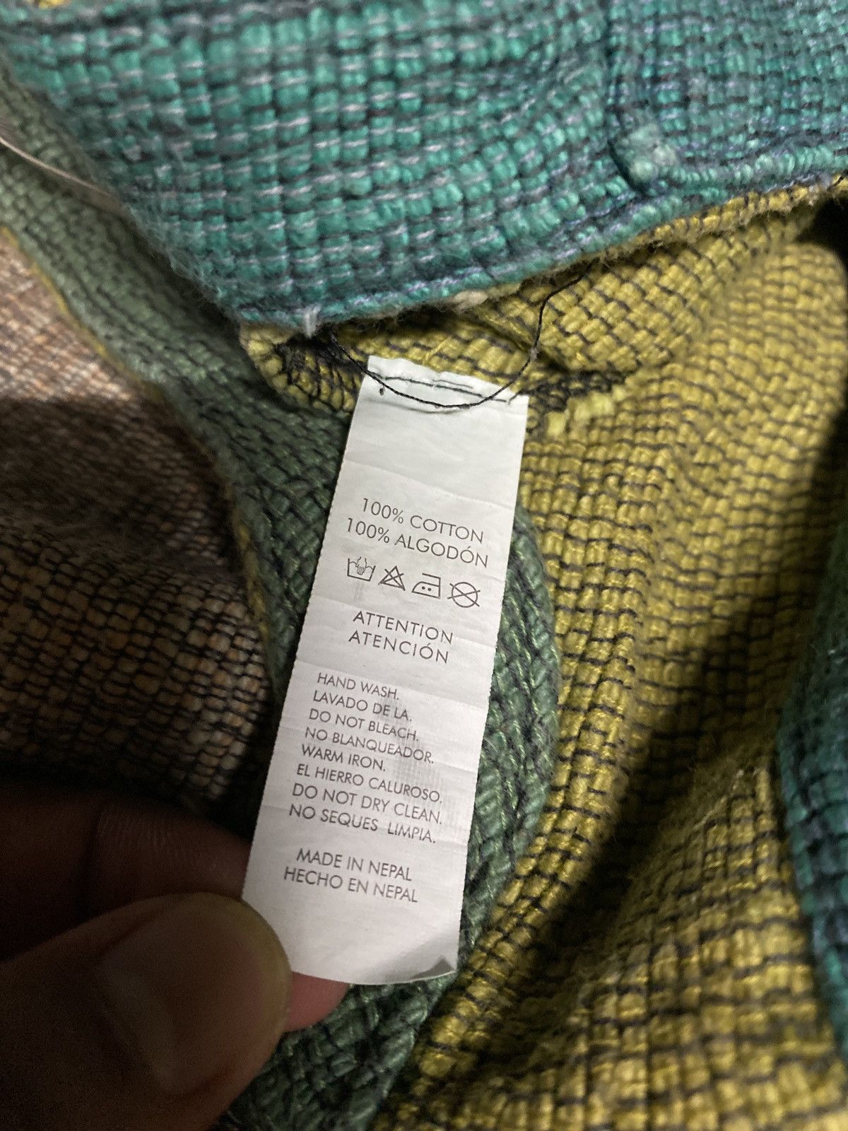 Indigo × Japanese Brand MIANNA INDIGO STYLE HODDIES PATCHWORK DESIGN Size US M / EU 48-50 / 2 - 8 Thumbnail