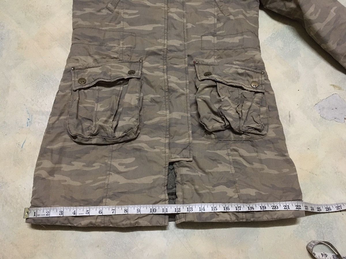 Japanese Brand Kissmark Camo Parka Jacket Military Army Style Size US L / EU 52-54 / 3 - 9 Thumbnail