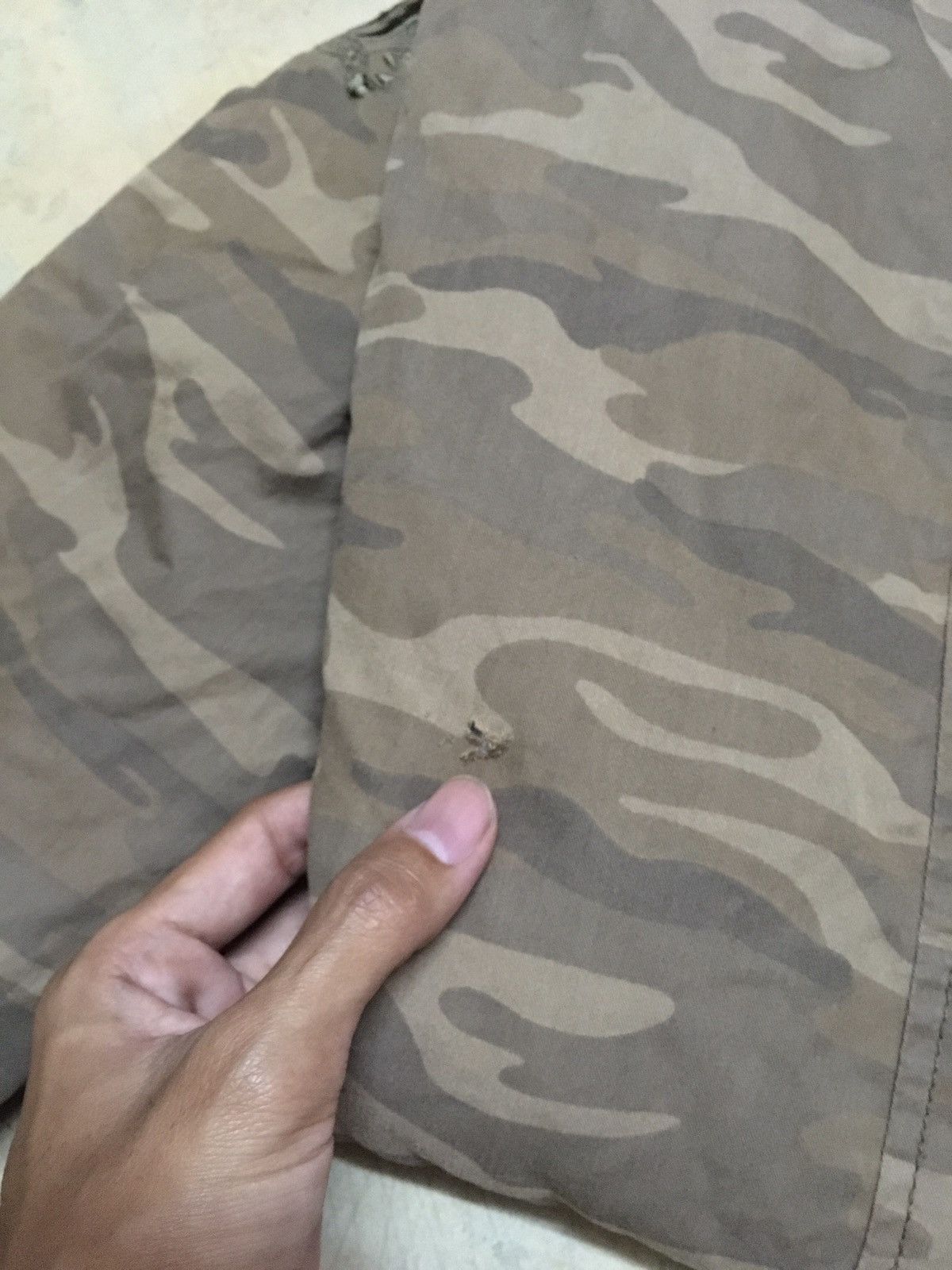 Japanese Brand Kissmark Camo Parka Jacket Military Army Style Size US L / EU 52-54 / 3 - 7 Thumbnail