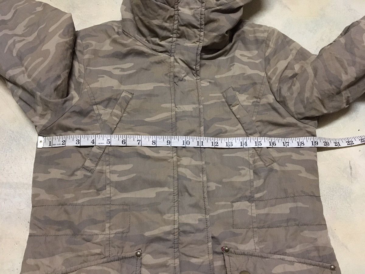 Japanese Brand Kissmark Camo Parka Jacket Military Army Style Size US L / EU 52-54 / 3 - 8 Thumbnail