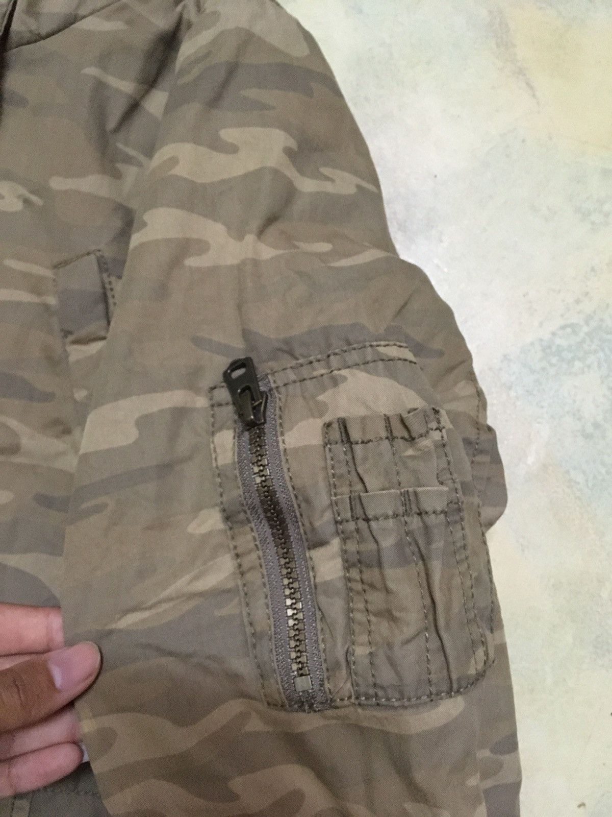 Japanese Brand Kissmark Camo Parka Jacket Military Army Style Size US L / EU 52-54 / 3 - 3 Thumbnail
