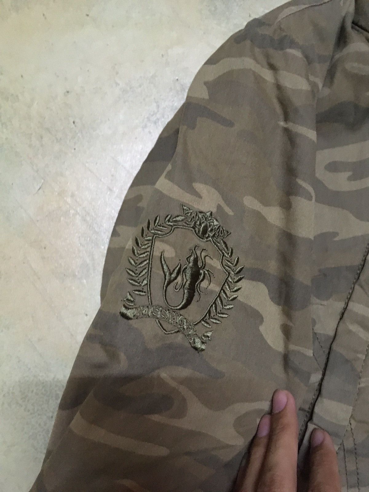 Japanese Brand Kissmark Camo Parka Jacket Military Army Style Size US L / EU 52-54 / 3 - 2 Thumbnail