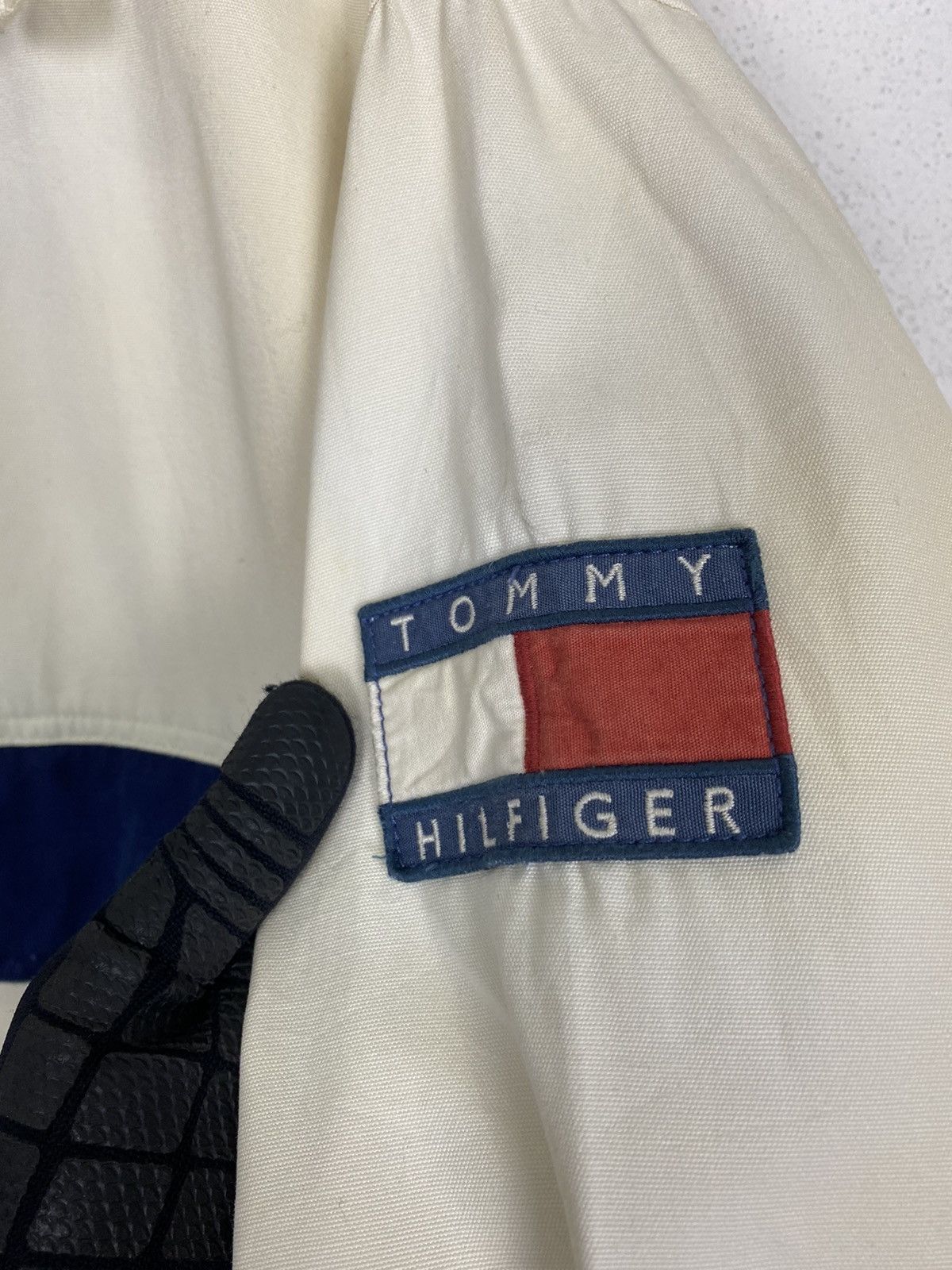 Tommy Hilfiger TOMMY HILFIGER BIG LOGO HODDIES JACKET COTTON FABRIC Size US M / EU 48-50 / 2 - 6 Thumbnail