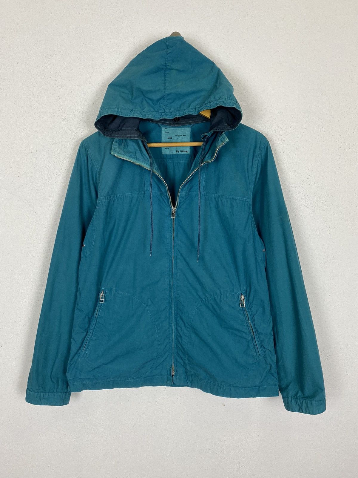 Japanese Brand JOY SPREAD ZIPPER WINDBREAKER Size US M / EU 48-50 / 2 - 2 Thumbnail