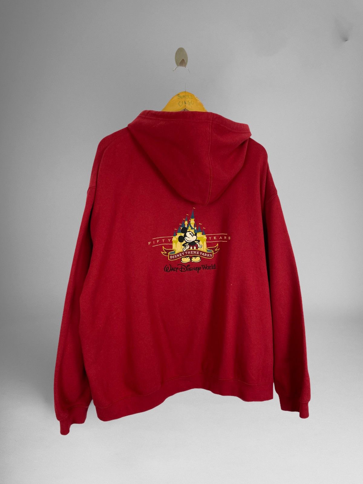 VINTAGE FIFTY YEARS DISNEY THEME PARKS HODDIES