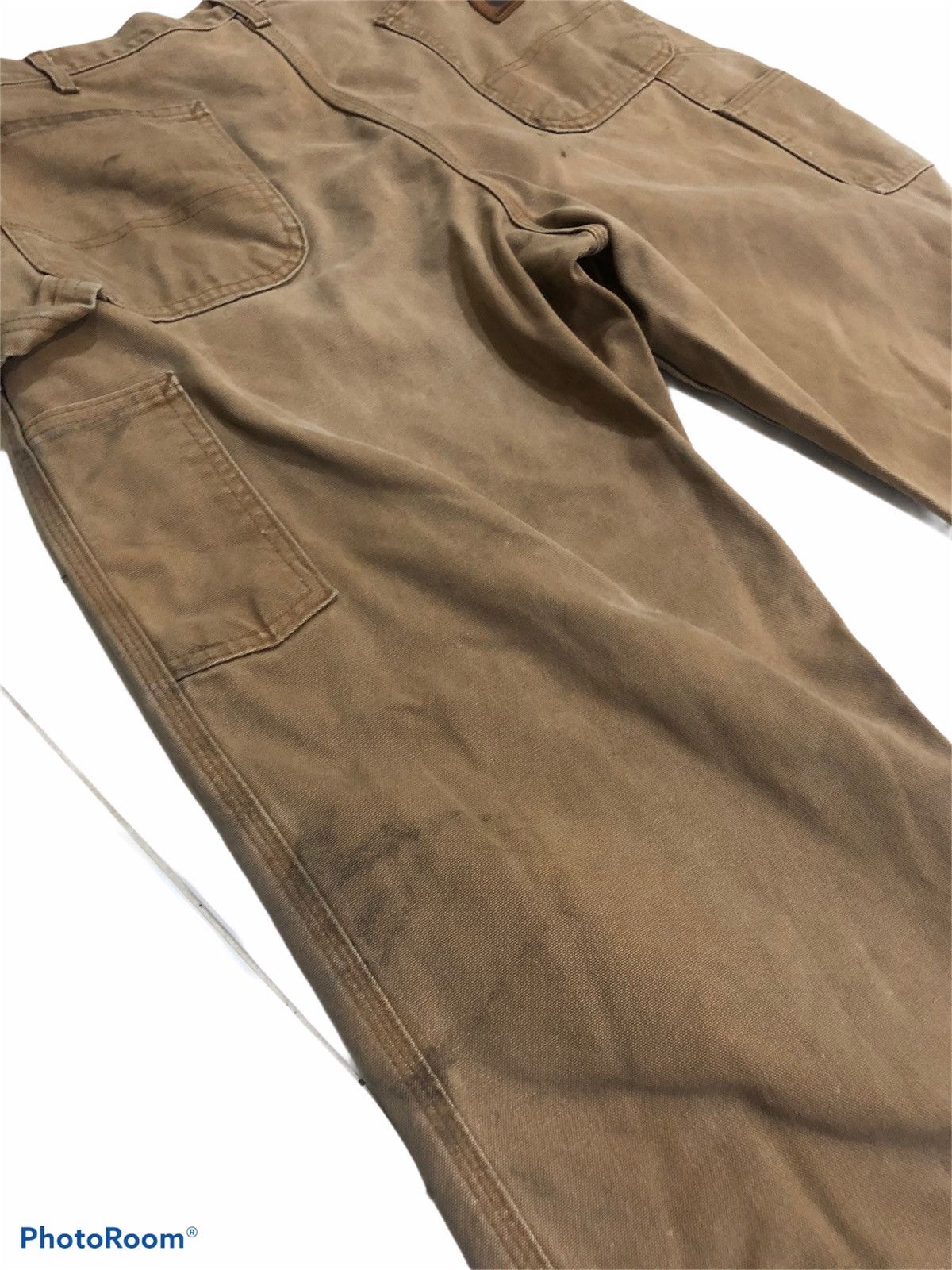 Carhartt × Carhartt Wip DISTRESSED CARHATT DUNGAREE FIT DOUBLE KNEE pants size 38 Size US 38 / EU 54 - 4 Thumbnail