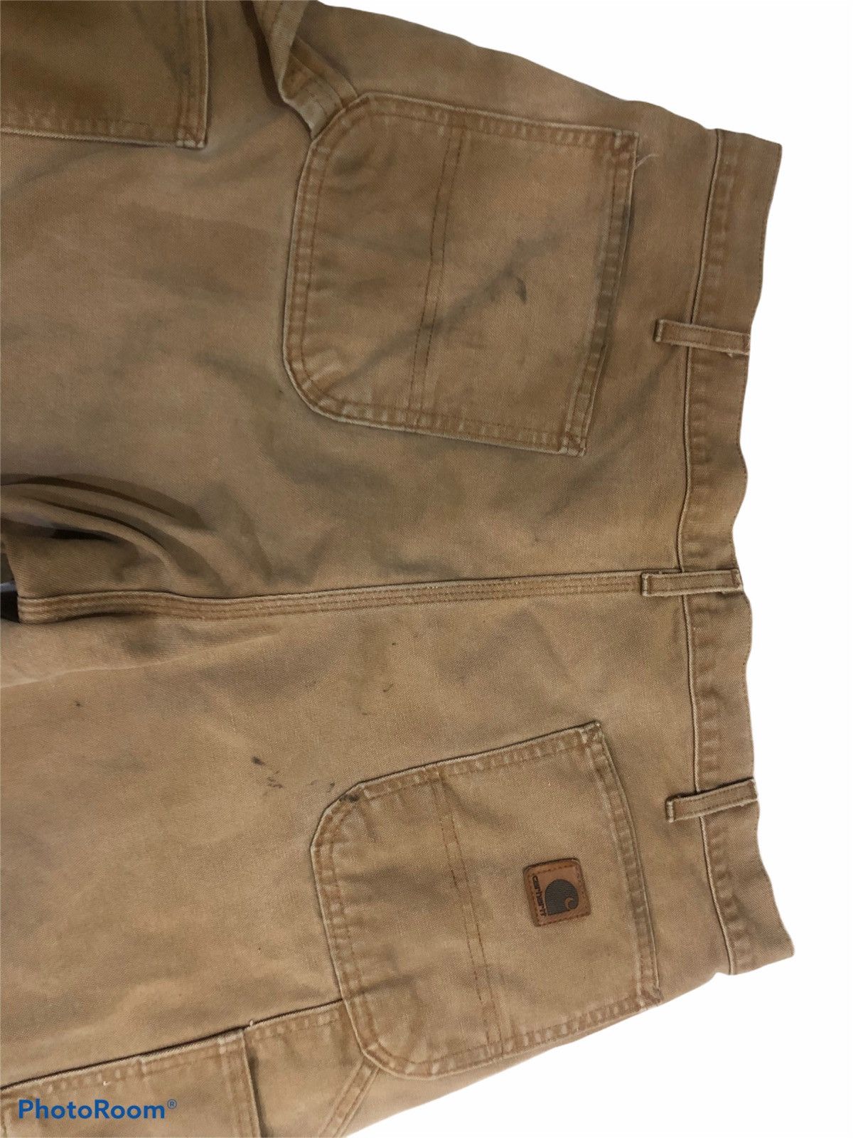 Carhartt × Carhartt Wip DISTRESSED CARHATT DUNGAREE FIT DOUBLE KNEE pants size 38 Size US 38 / EU 54 - 3 Thumbnail