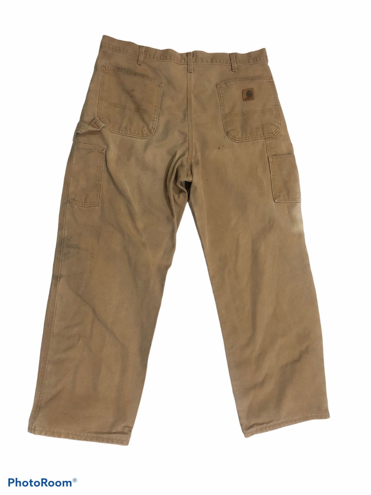 Carhartt × Carhartt Wip DISTRESSED CARHATT DUNGAREE FIT DOUBLE KNEE pants size 38 Size US 38 / EU 54 - 2 Thumbnail