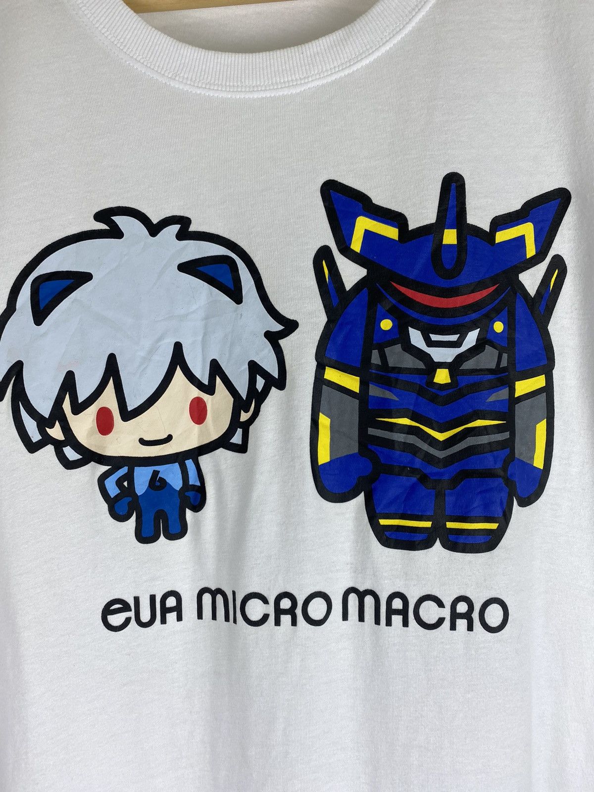 Anime × Cartoon Network EUA MICRO MACRO GUNDAM ANIME TEE Size US L / EU 52-54 / 3 - 3 Thumbnail