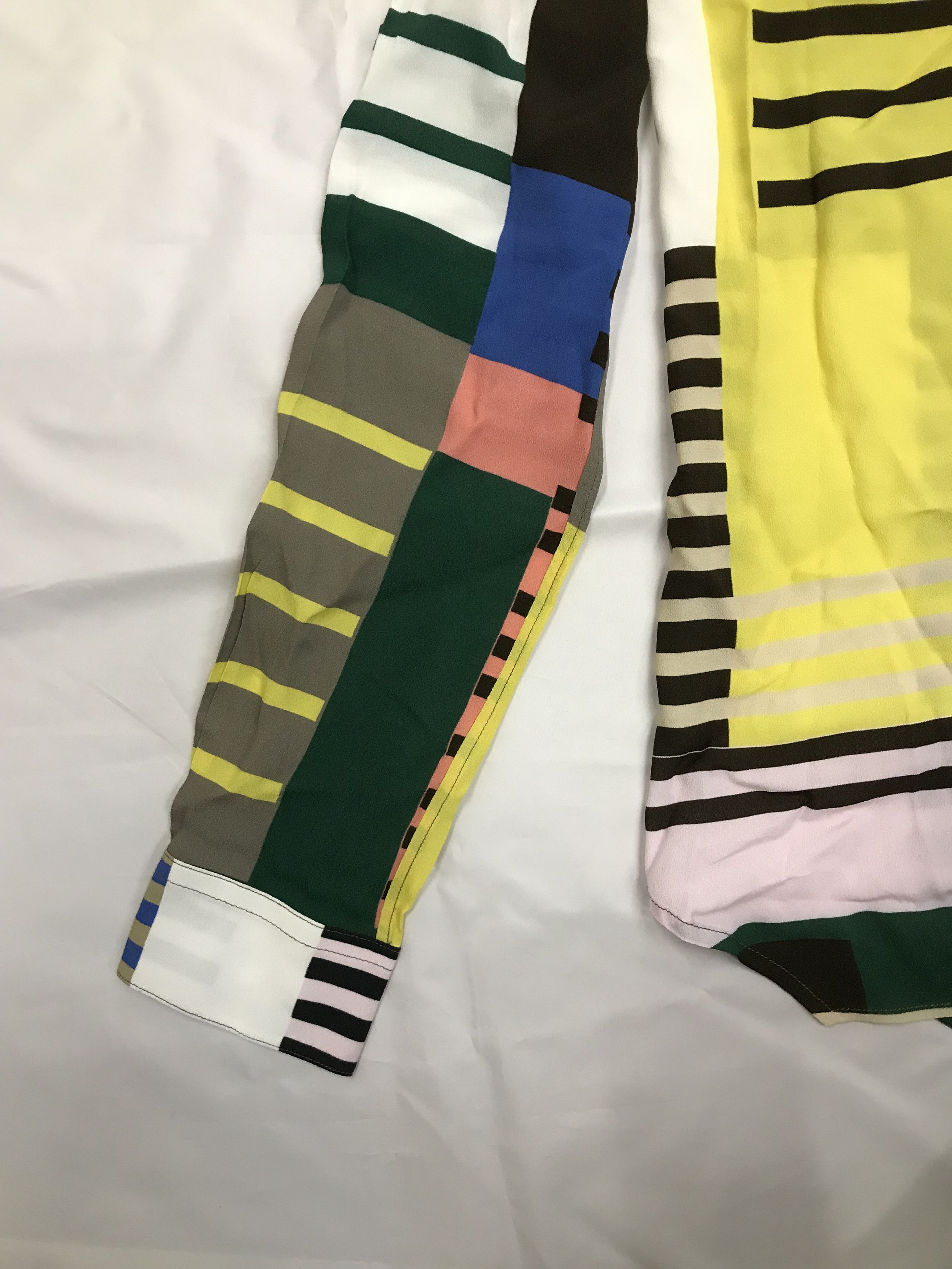Rick Owens Rick Owens SS20 Tecuatl Uxmal Striped Print Shirt Size US M / EU 48-50 / 2 - 2 Thumbnail