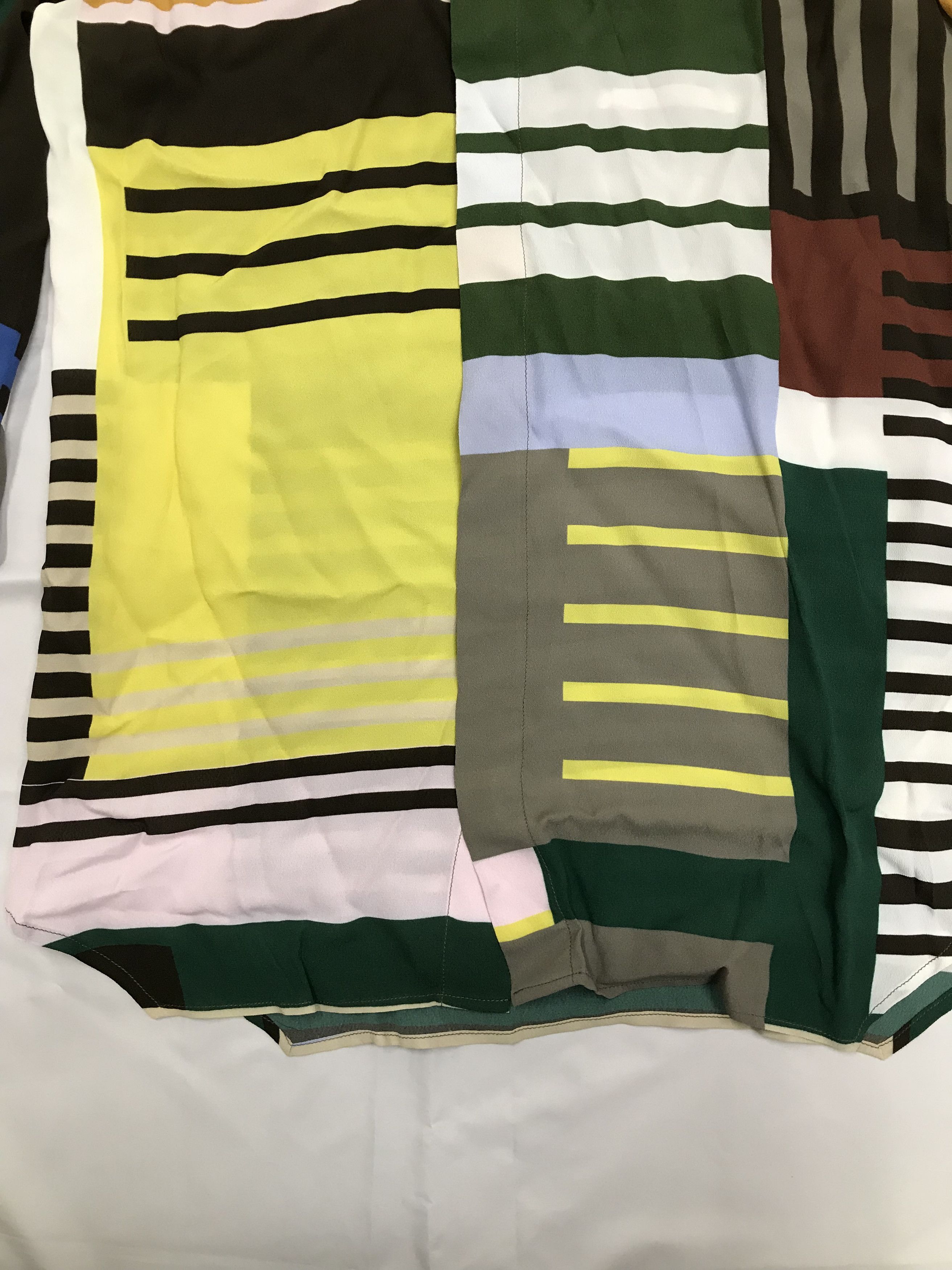 Rick Owens Rick Owens SS20 Tecuatl Uxmal Striped Print Shirt Size US M / EU 48-50 / 2 - 6 Thumbnail