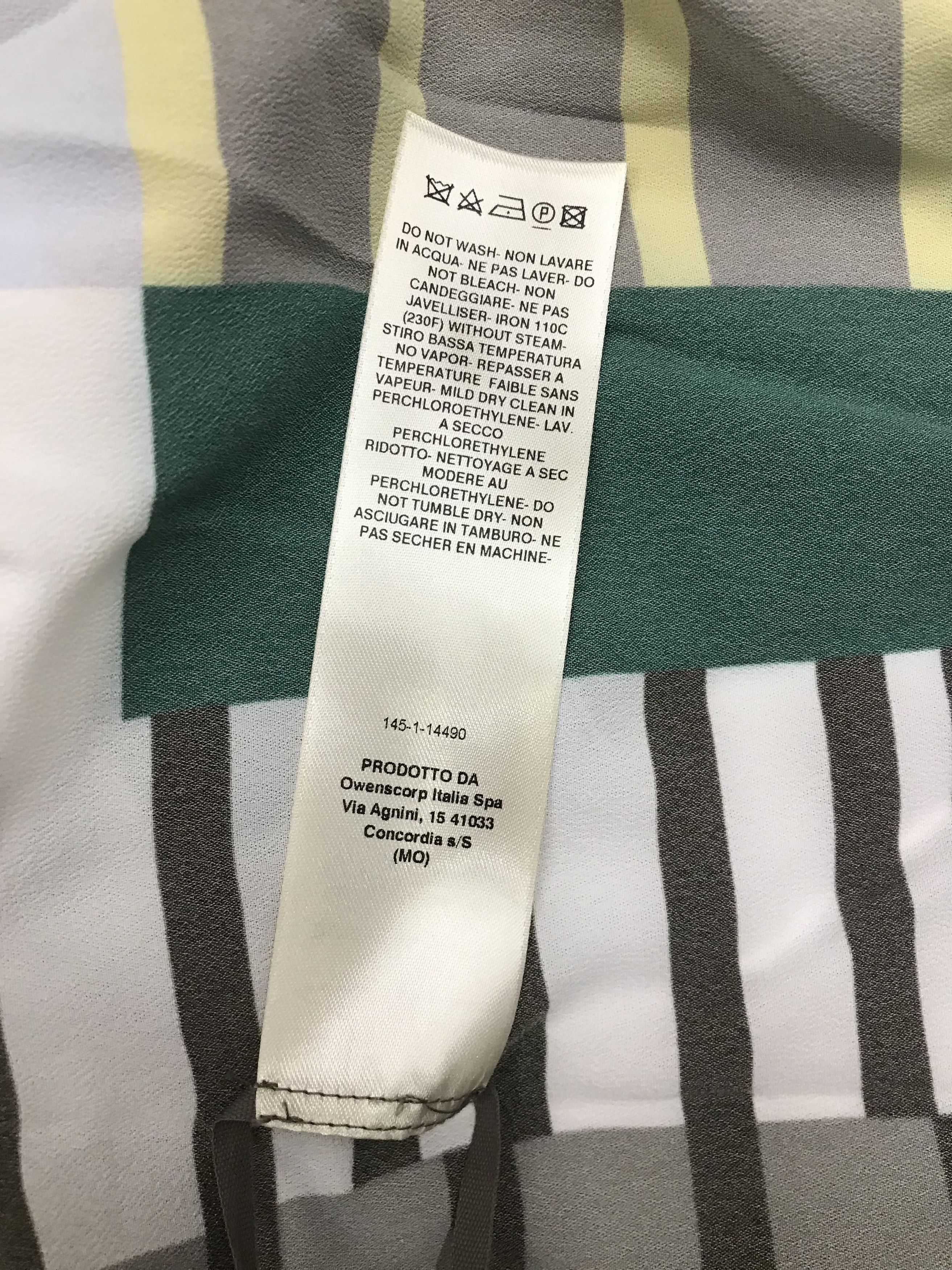 Rick Owens Rick Owens SS20 Tecuatl Uxmal Striped Print Shirt Size US M / EU 48-50 / 2 - 18 Thumbnail