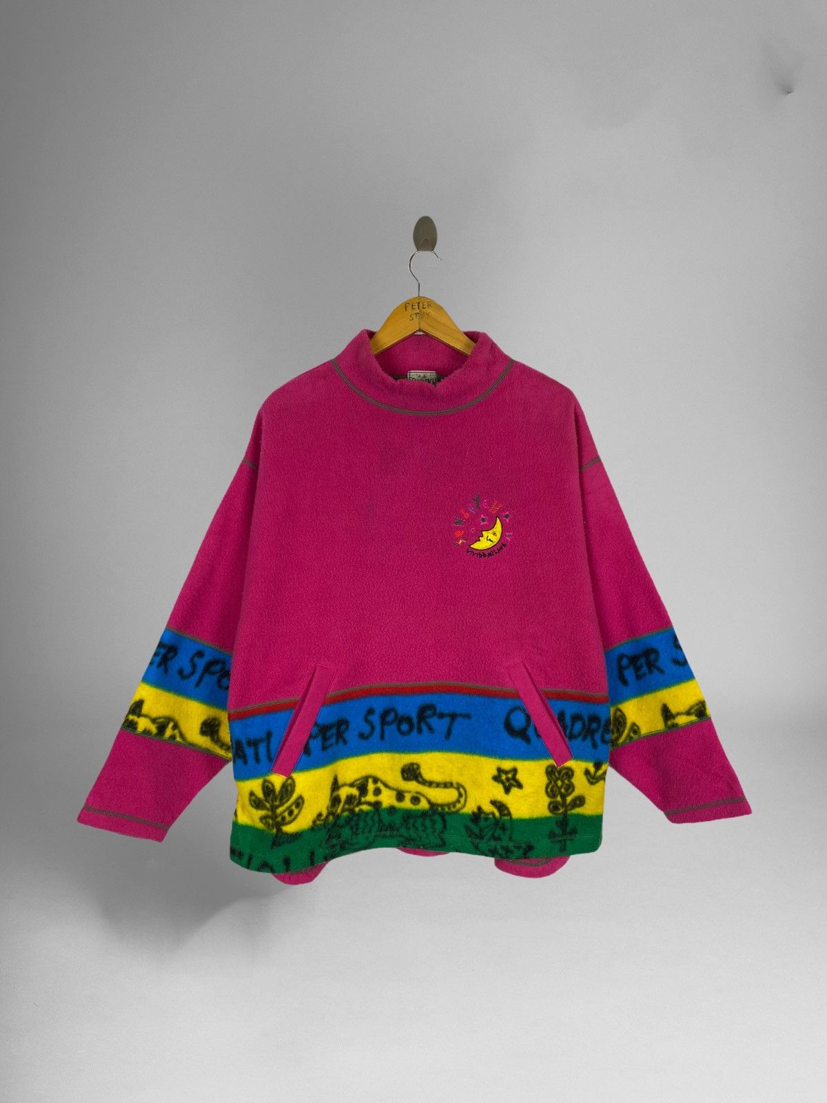 Other VIVIDI MILANO ITALY SENOFICH FLEECE SWEATER Size US L / EU 52-54 / 3 - 1 Thumbnail