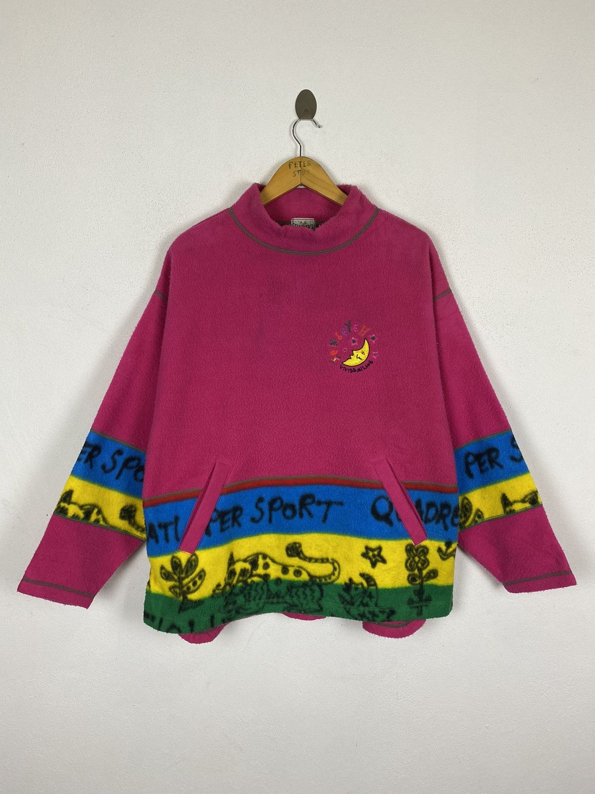 Other VIVIDI MILANO ITALY SENOFICH FLEECE SWEATER Size US L / EU 52-54 / 3 - 2 Thumbnail