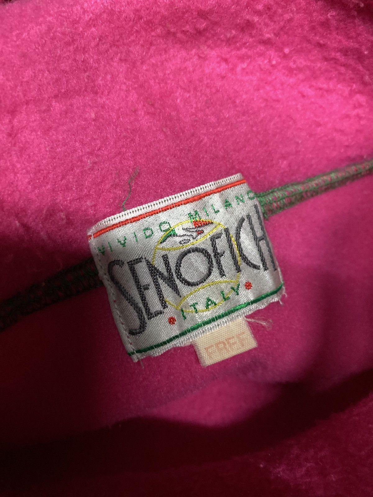 Other VIVIDI MILANO ITALY SENOFICH FLEECE SWEATER Size US L / EU 52-54 / 3 - 6 Thumbnail