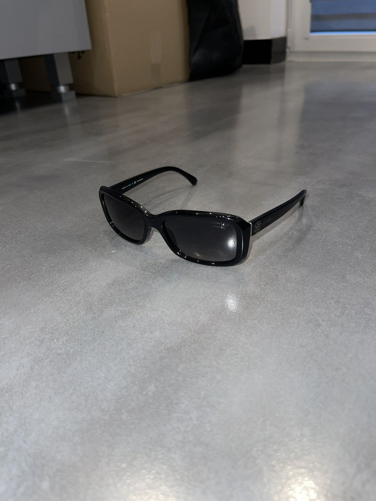 image of Chanel 5247 C.501/s8 Black Sunglasses, Men's