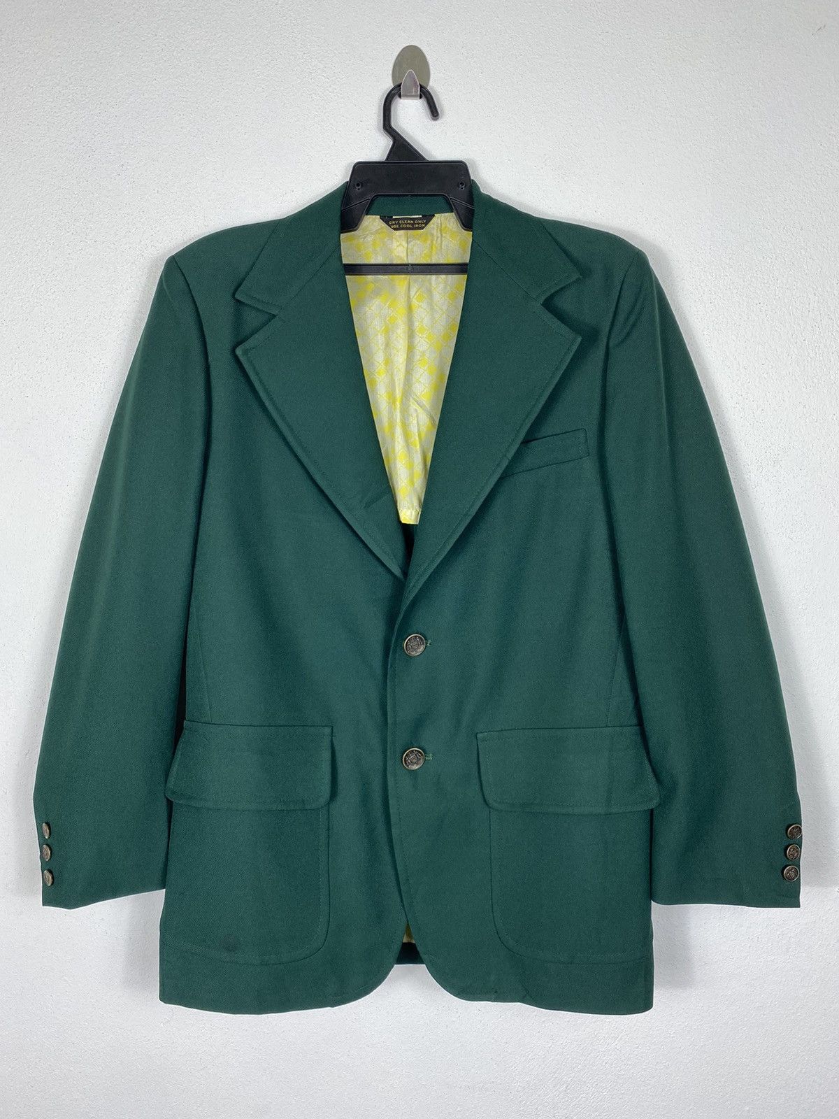 image of J C Penney Vintage Jc Penny Green Jacket, Men's (Size Medium)