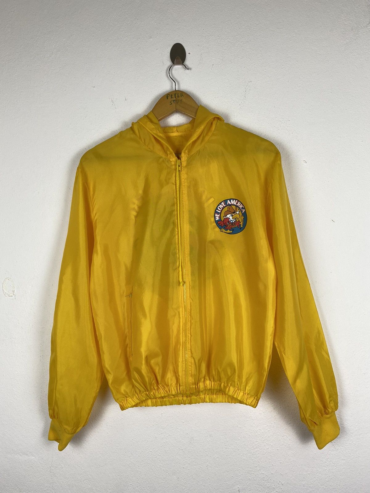 Vintage Vintage RGR- We Love America Nylon Hoddies Size US M / EU 48-50 / 2 - 3 Thumbnail