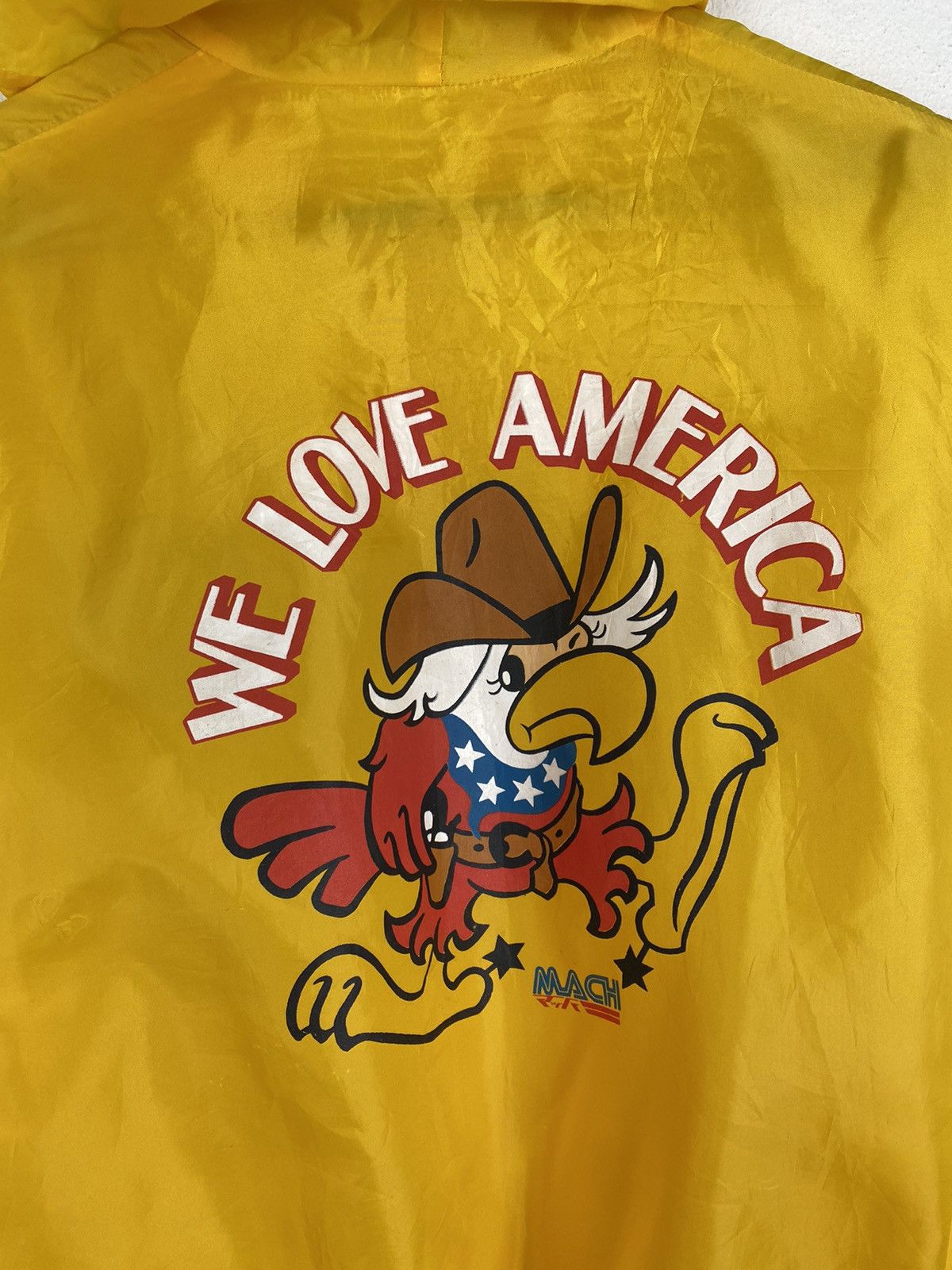 Vintage Vintage RGR- We Love America Nylon Hoddies Size US M / EU 48-50 / 2 - 2 Thumbnail
