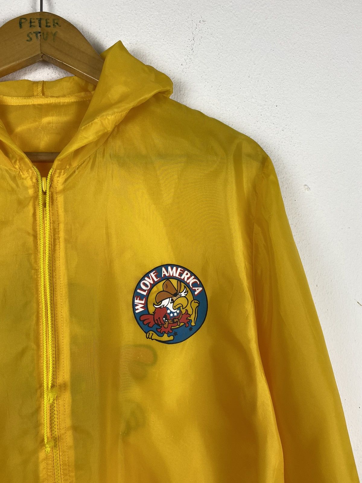Vintage Vintage RGR- We Love America Nylon Hoddies Size US M / EU 48-50 / 2 - 4 Thumbnail