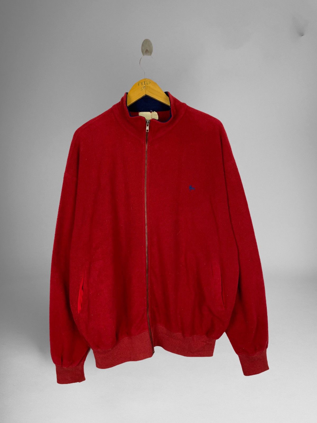 image of Modern Amusement Modern Amusment Fleece Sweater in Red, Men's (Size Large)