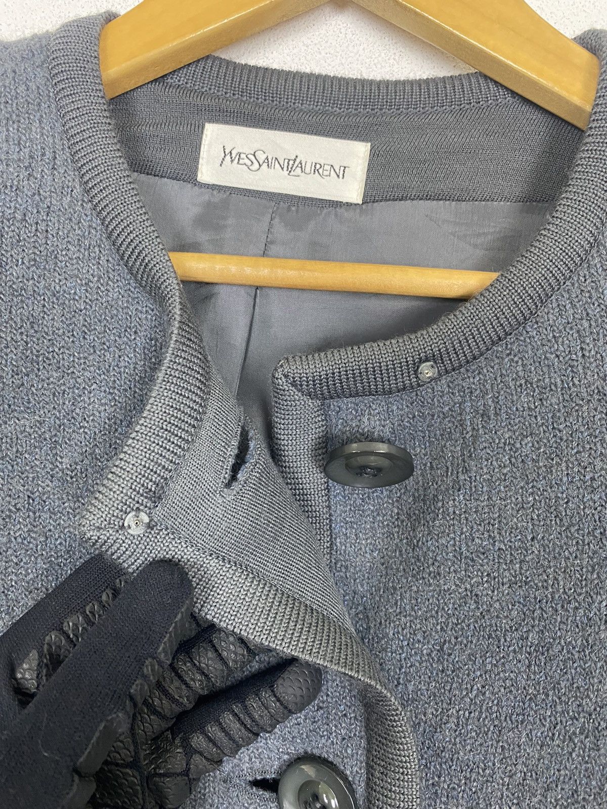 Yves Saint Laurent YVES SAINT LAURENT KNITWEAR JACKET Size US M / EU 48-50 / 2 - 10 Thumbnail