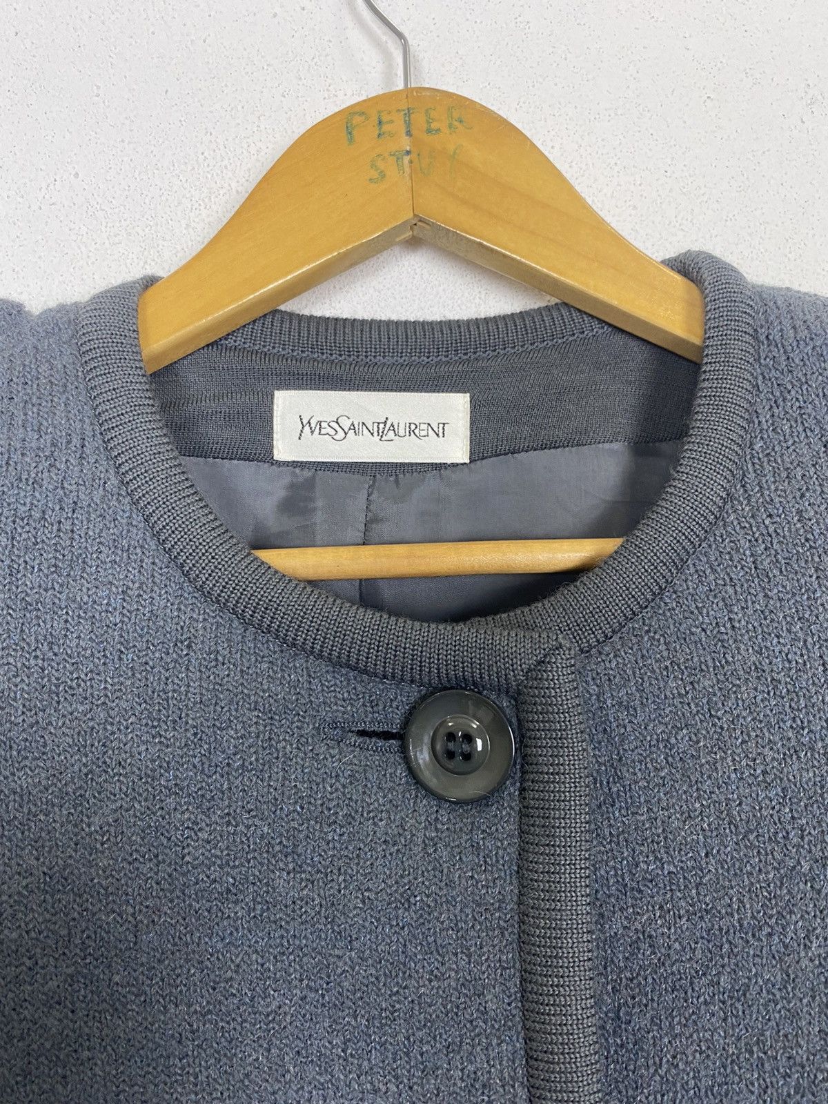 Yves Saint Laurent YVES SAINT LAURENT KNITWEAR JACKET Size US M / EU 48-50 / 2 - 6 Thumbnail