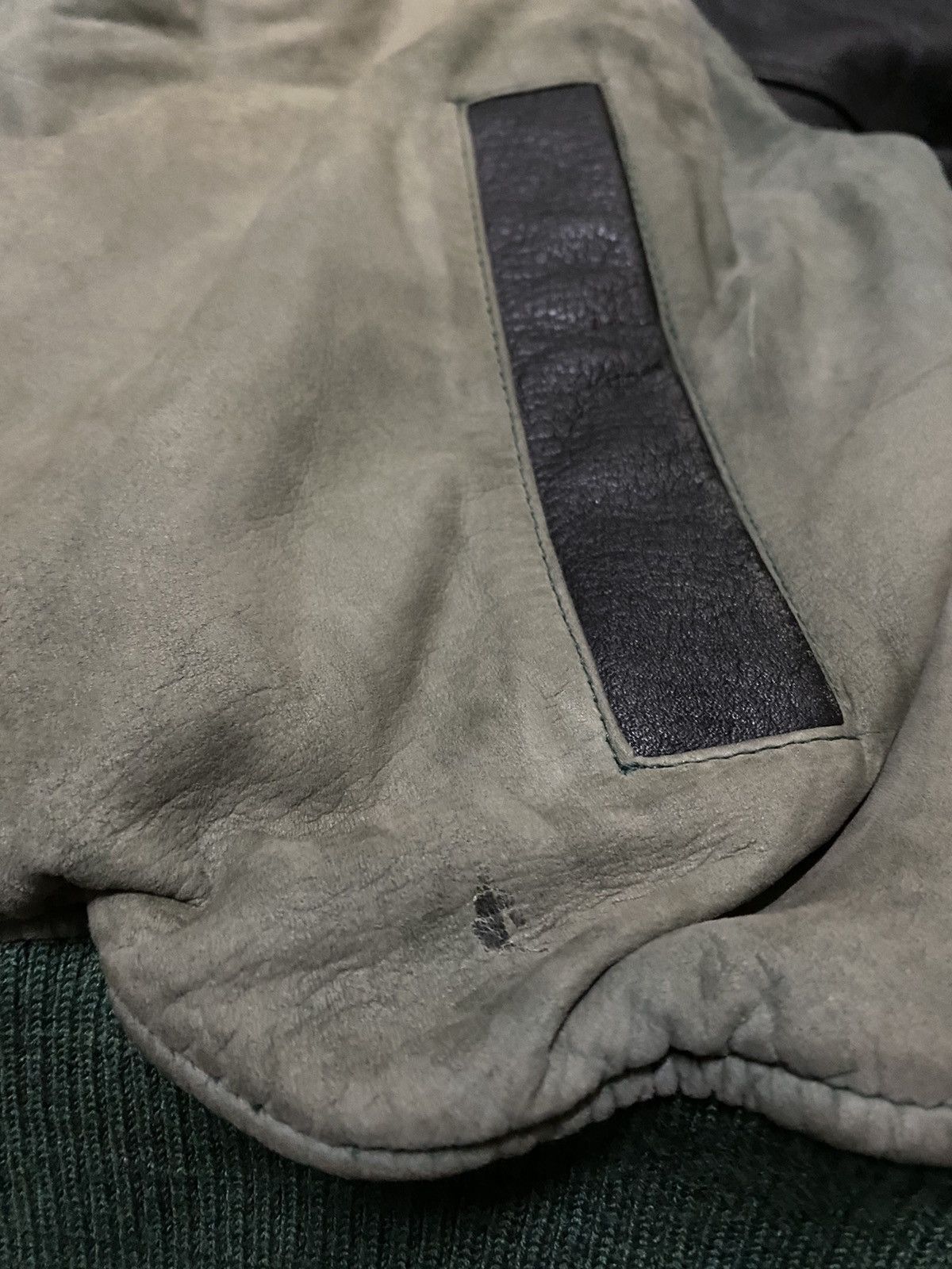 Japanese Brand Mr Junko Varsity Bomber Leather Jacket Big Logo Design Size US M / EU 48-50 / 2 - 9 Thumbnail