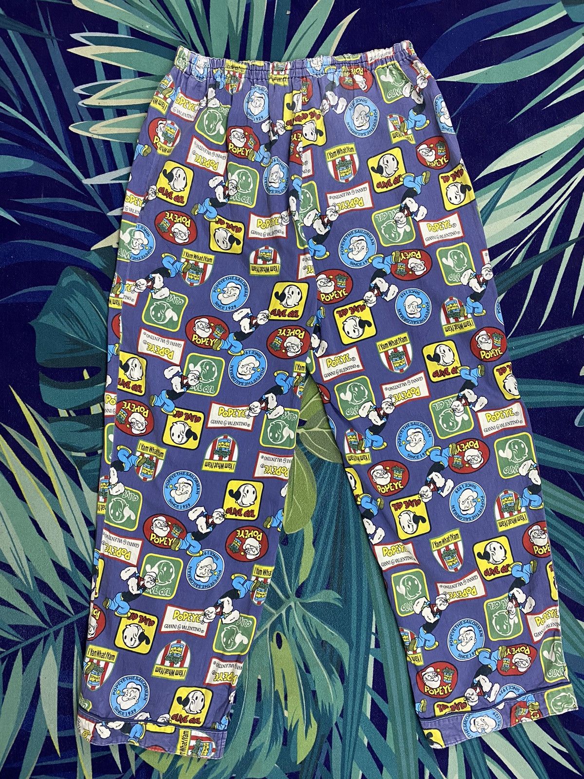 Anime × Cartoon Network Popeye Full print Pant Style Size US 30 / EU 46 - 1 Thumbnail
