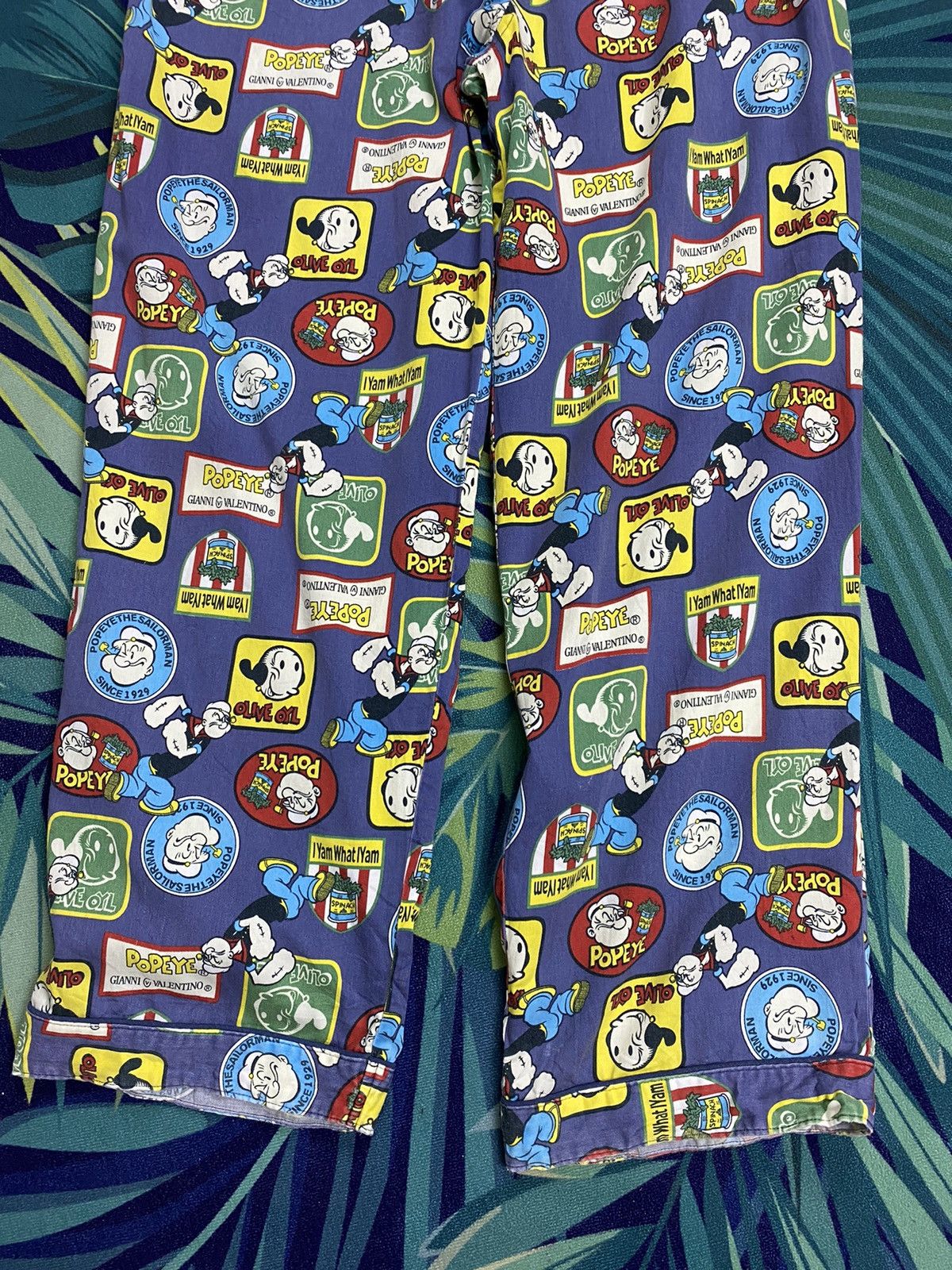 Anime × Cartoon Network Popeye Full print Pant Style Size US 30 / EU 46 - 6 Thumbnail