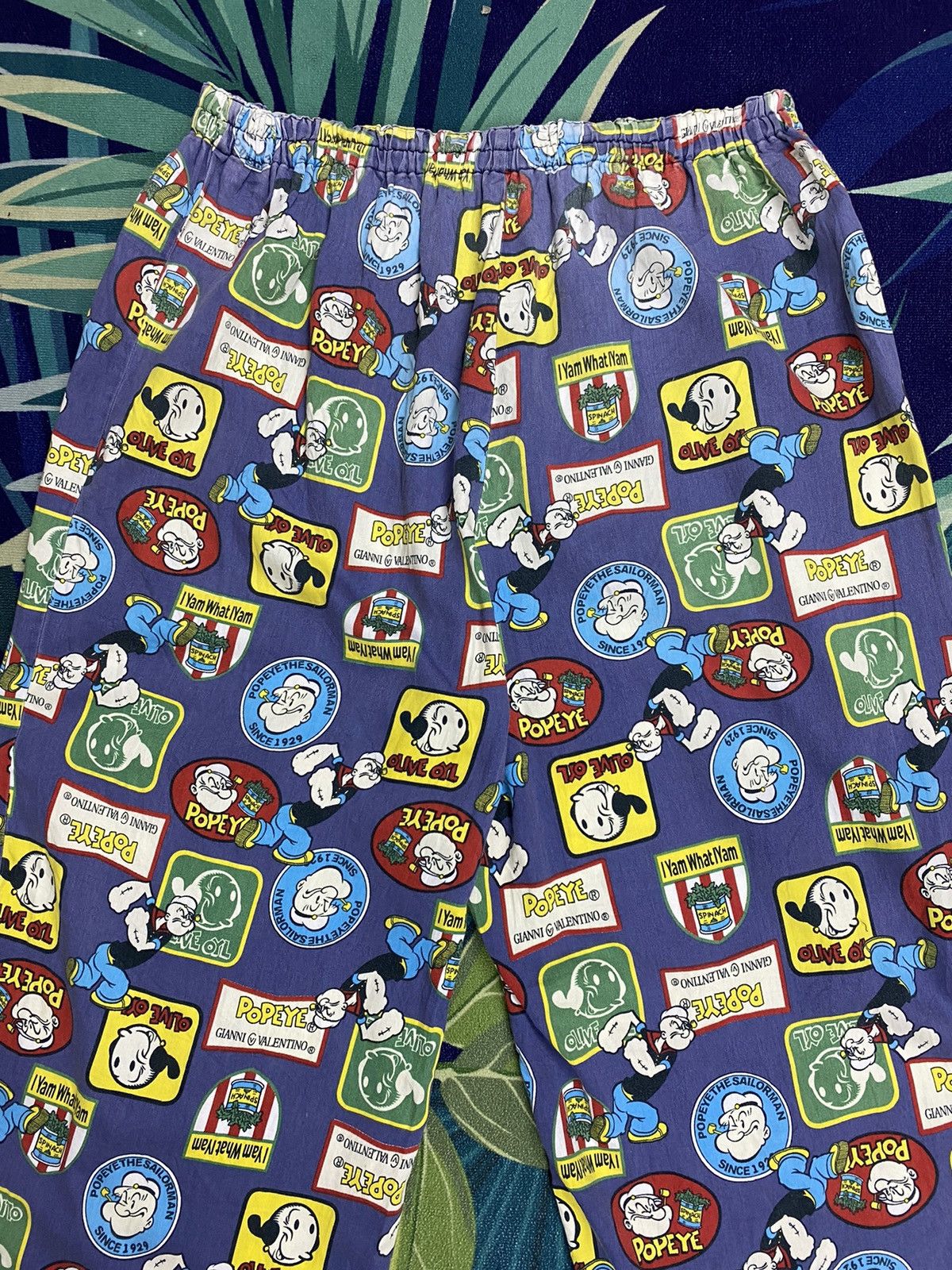 Anime × Cartoon Network Popeye Full print Pant Style Size US 30 / EU 46 - 3 Thumbnail