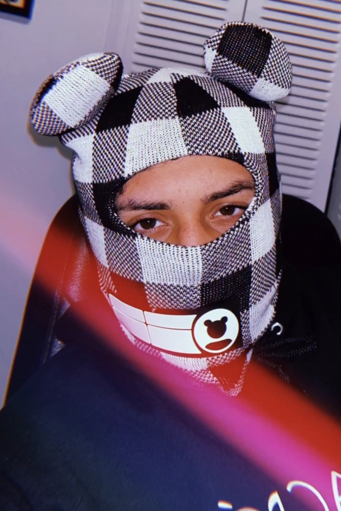 Japanese Brand Jose Wong Beanie/Mask Size ONE SIZE - 6 Thumbnail