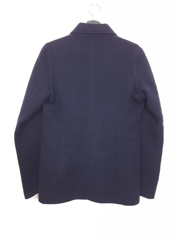 Indigo × Issey Miyake × Tsumori Chisato TSUMORI CHISATO Indigo Wool Nylon Blend Button Jacket Size US M / EU 48-50 / 2 - 2 Thumbnail