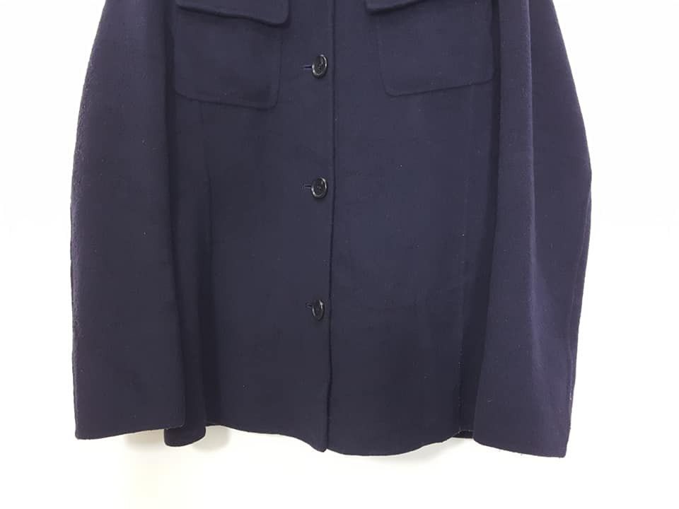 Indigo × Issey Miyake × Tsumori Chisato TSUMORI CHISATO Indigo Wool Nylon Blend Button Jacket Size US M / EU 48-50 / 2 - 8 Thumbnail