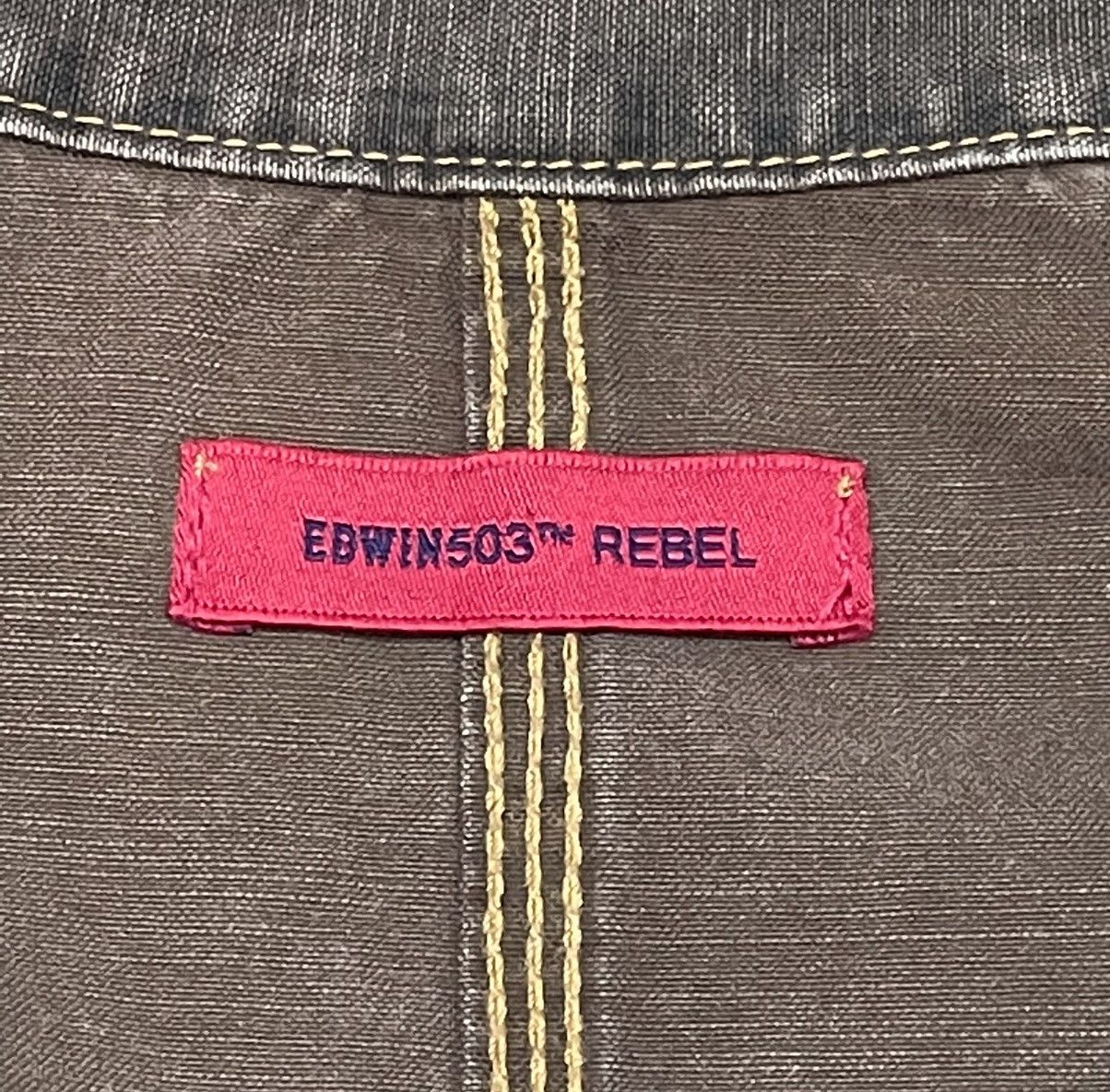 Edwin FIRE🔥EDWIN REBEL Japan Workers Jacket Size US M / EU 48-50 / 2 - 3 Thumbnail