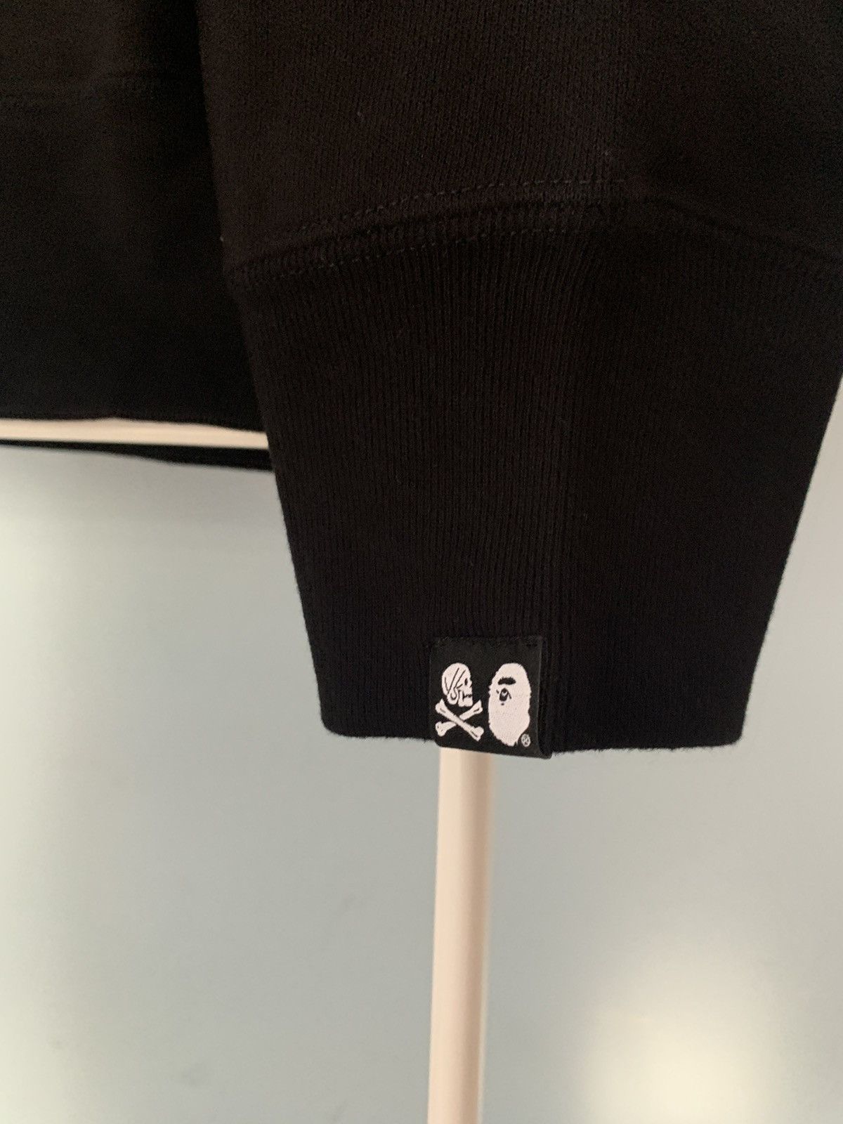 Bape × Neighborhood Bape Neighborhood Ape Skull Crewneck Black Medium Size US M / EU 48-50 / 2 - 3 Thumbnail
