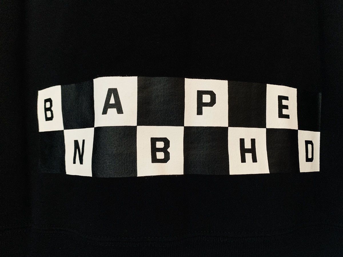 Bape × Neighborhood Bape Neighborhood Ape Skull Crewneck Black Medium Size US M / EU 48-50 / 2 - 8 Thumbnail