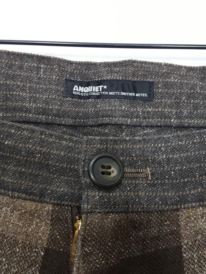 Japanese Brand ANQUIET Plaid J Curved Hybrid Streetwear Japan Pant Size US 32 / EU 48 - 8 Thumbnail