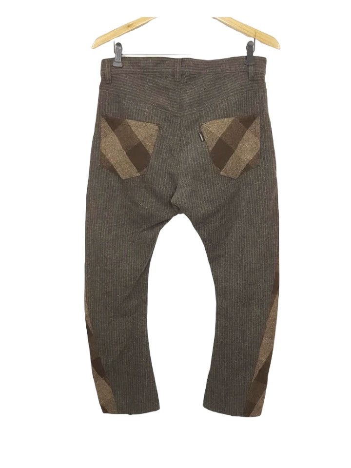 Japanese Brand ANQUIET Plaid J Curved Hybrid Streetwear Japan Pant Size US 32 / EU 48 - 2 Thumbnail