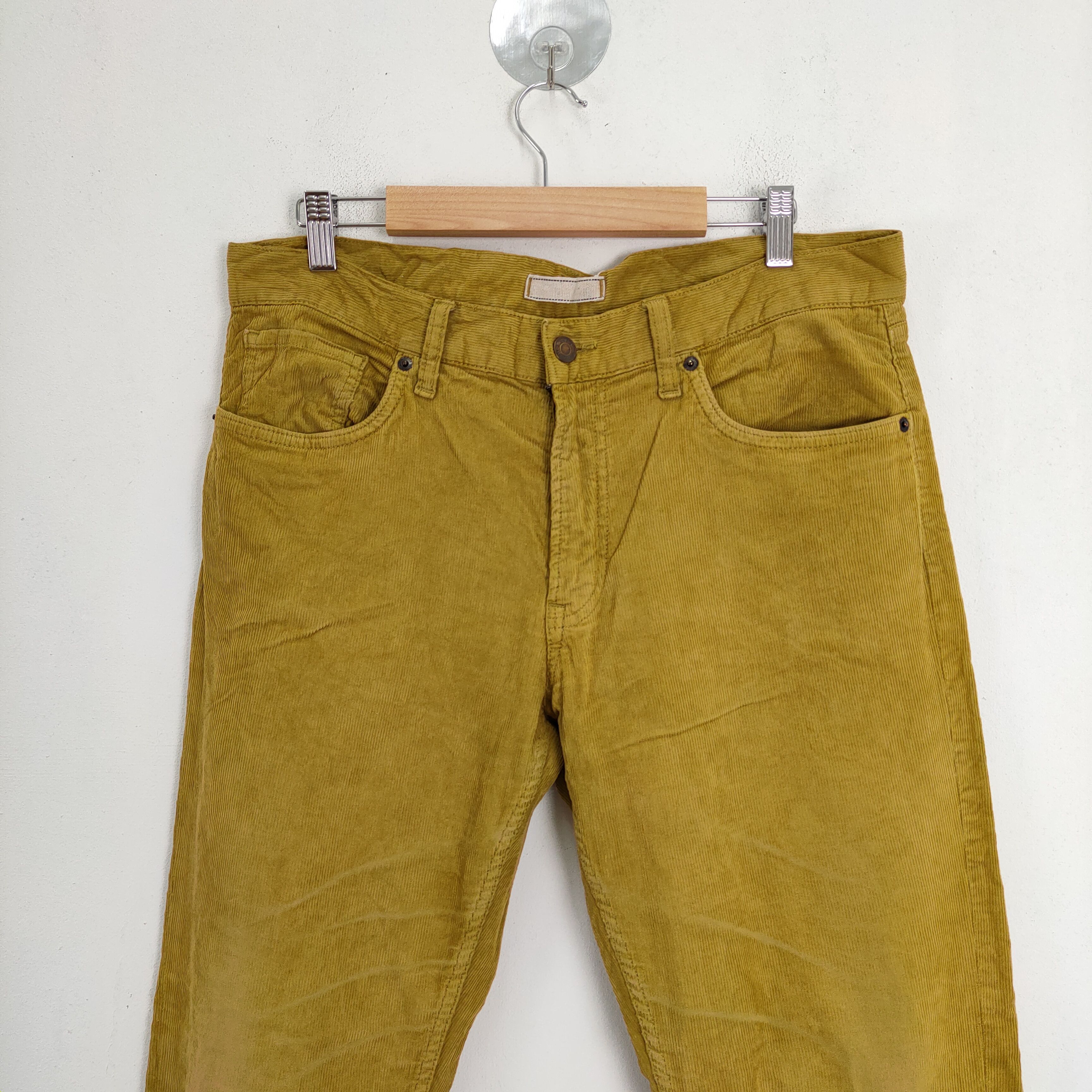 Japanese Brand JAPANESE BRAND FADED BROWN CORDUROY PANTS/TACTICAL PANTS Size US 33 - 2 Thumbnail