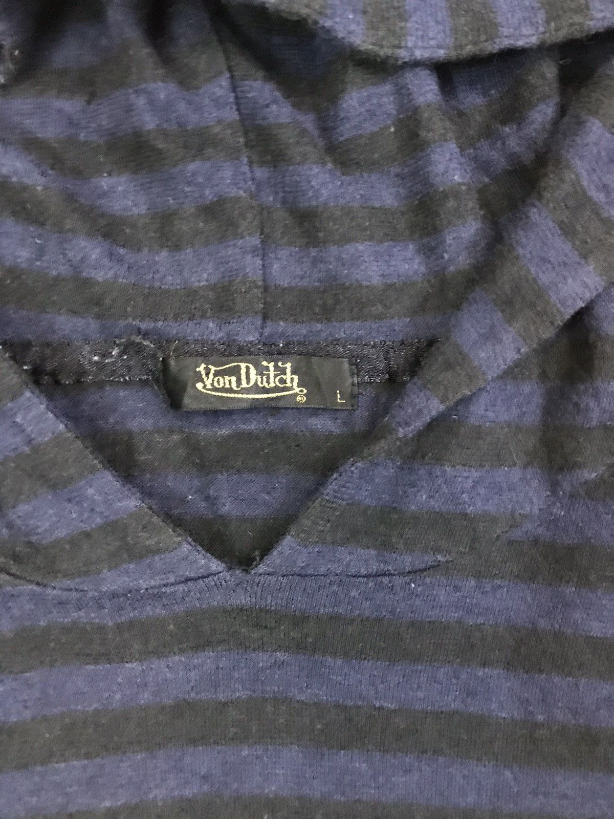 Von Dutch Von Dutch Stripes Hoodie Dress Size L / US 10 / IT 46 - 8 Thumbnail