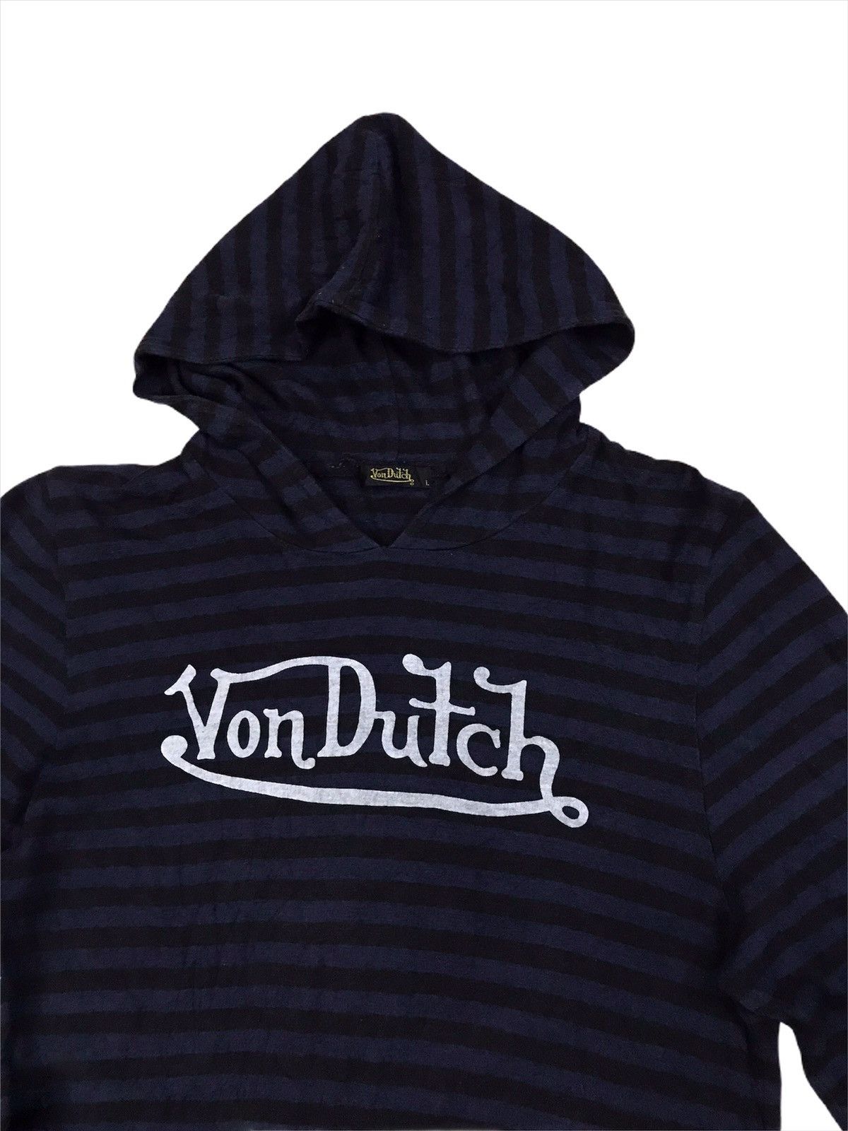 Von Dutch Von Dutch Stripes Hoodie Dress Size L / US 10 / IT 46 - 4 Thumbnail
