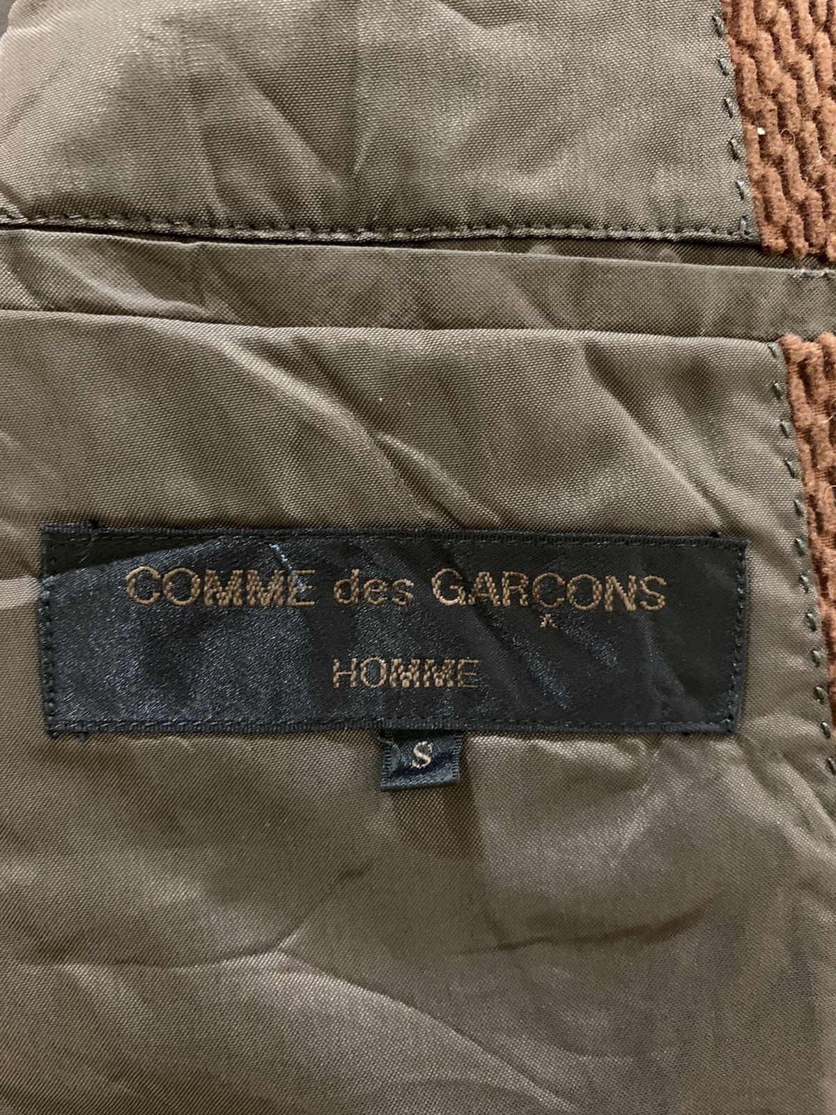 Comme des Garcons 🔥VTG CdGH AD1991 MAROON CASUAL JACKET Size US S / EU 44-46 / 1 - 5 Thumbnail