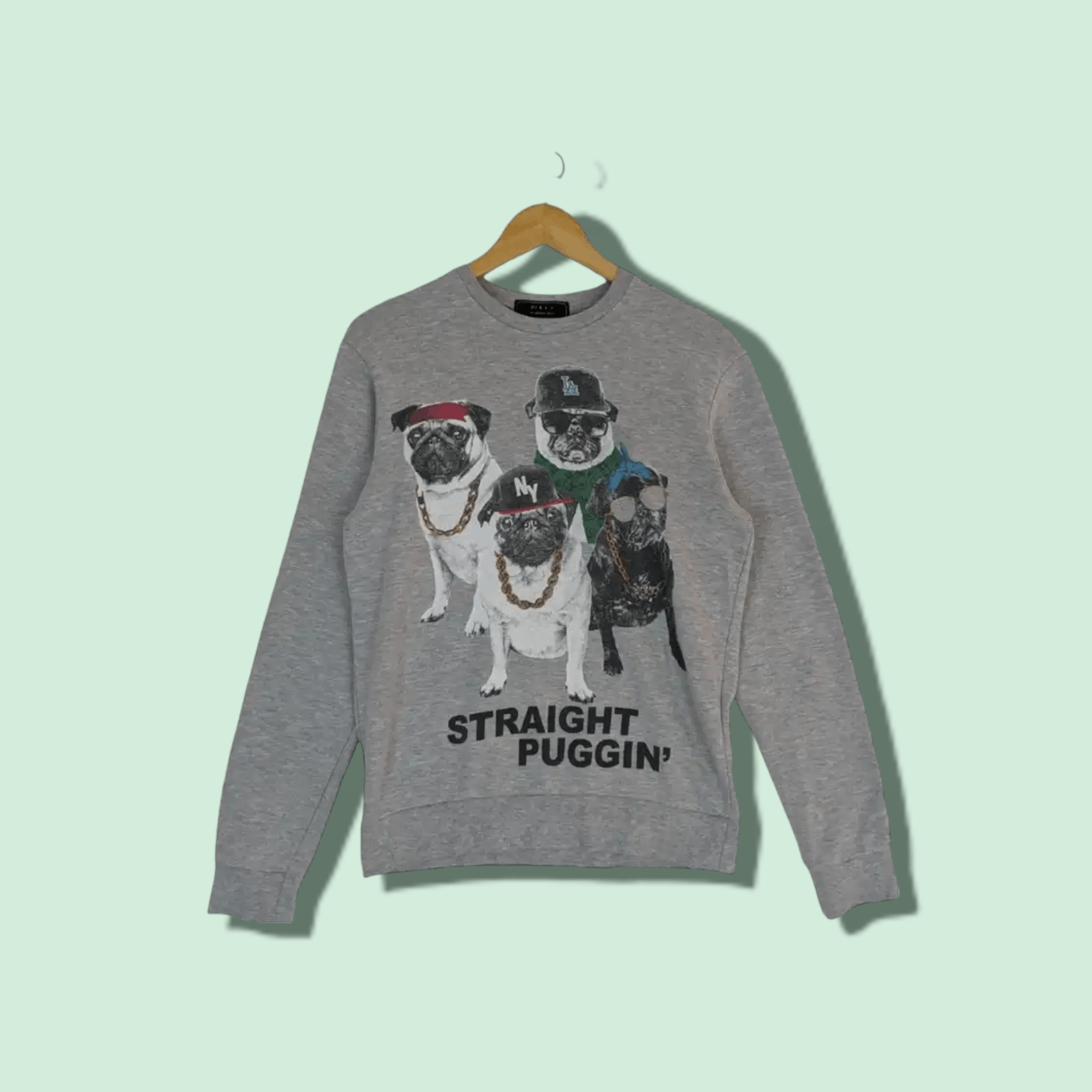 21 Men × American Apparel 21 MEN NY Dog Yankess Swag Jumper Sweatshirt Size US XS / EU 42 / 0 - 1 Thumbnail